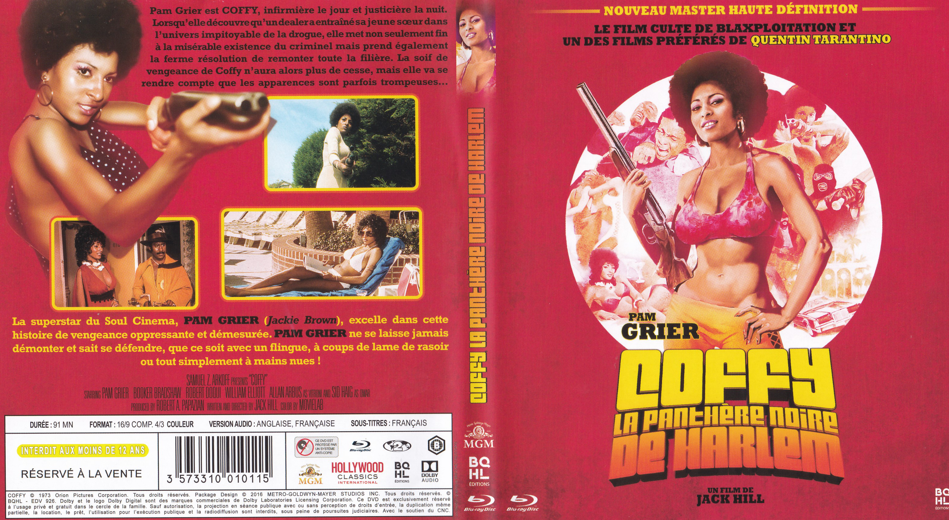 Jaquette DVD Coffy la panthre noire de Harlem (BLU-RAY)
