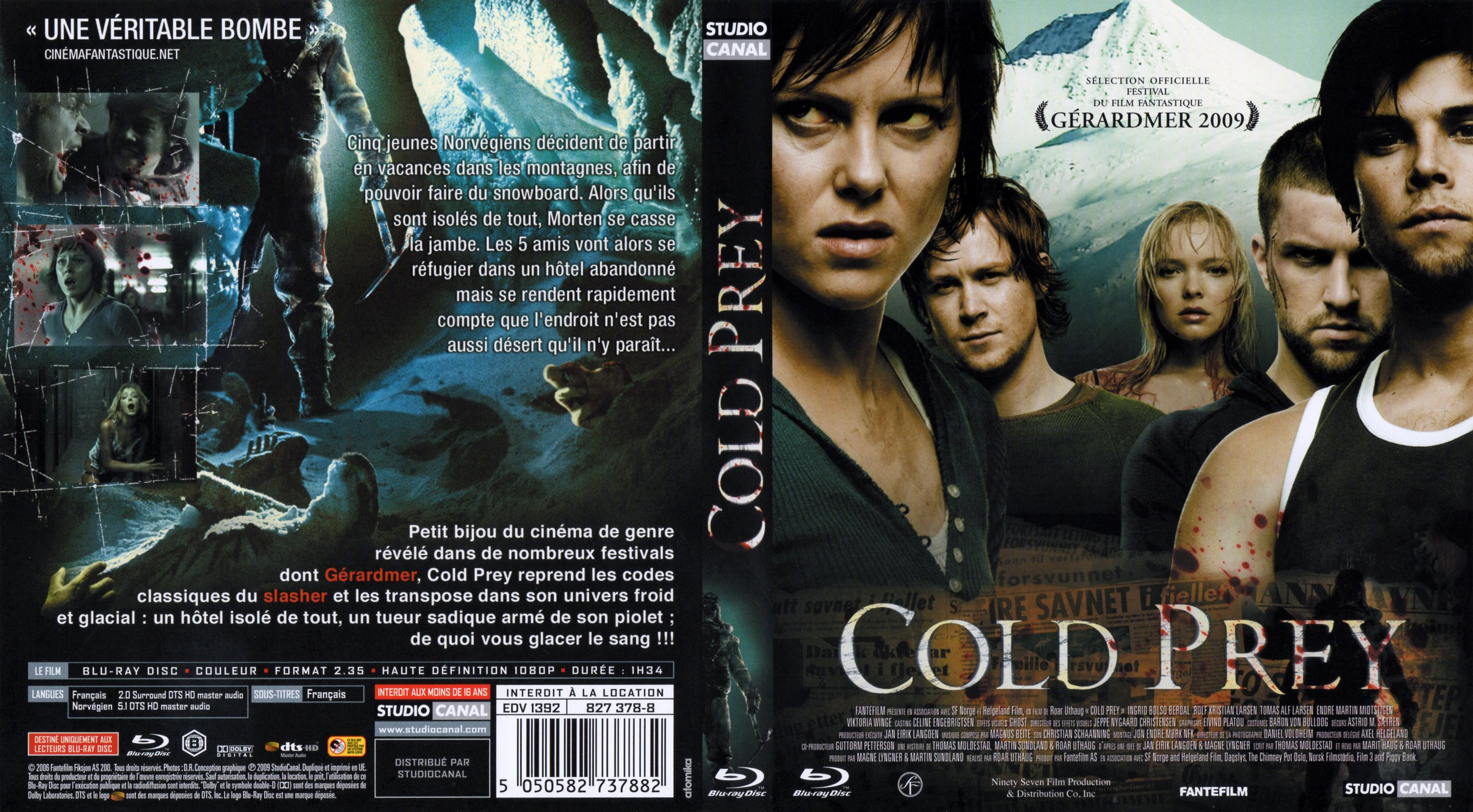 Jaquette DVD Cold Prey (BLU-RAY)