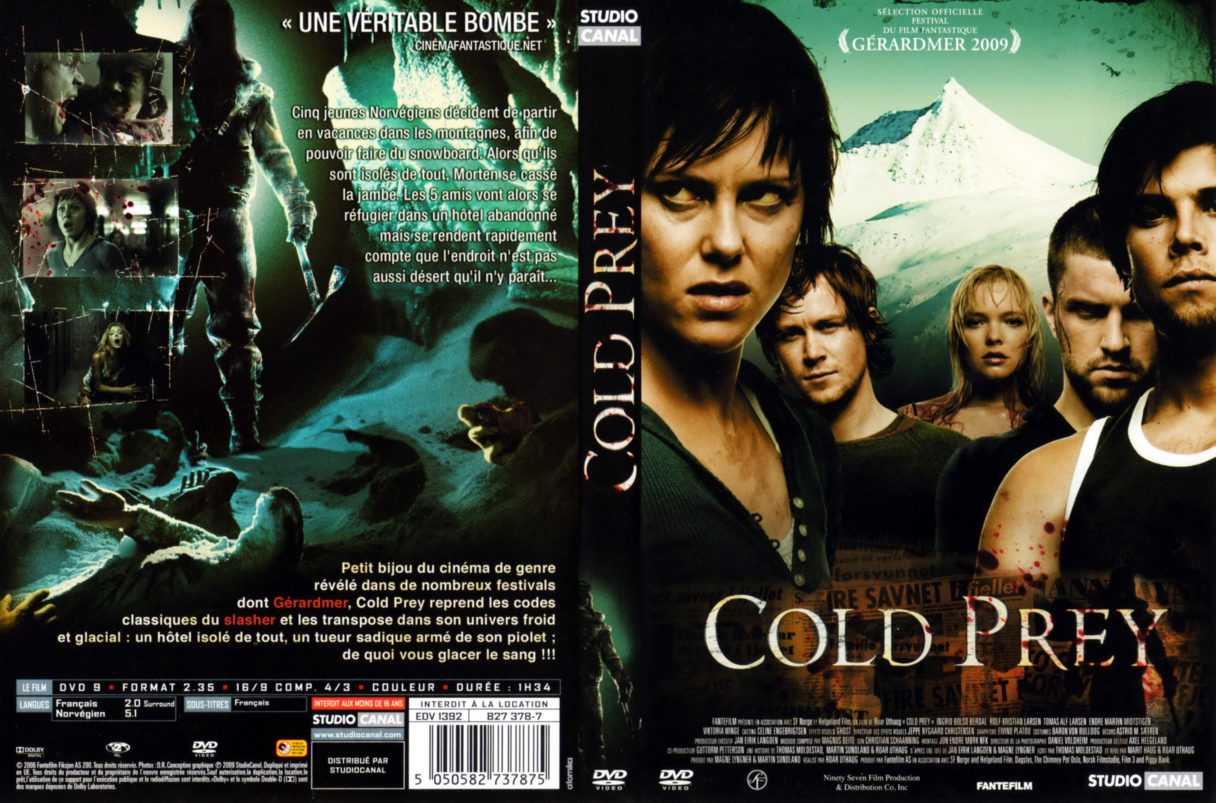 Jaquette DVD Cold prey