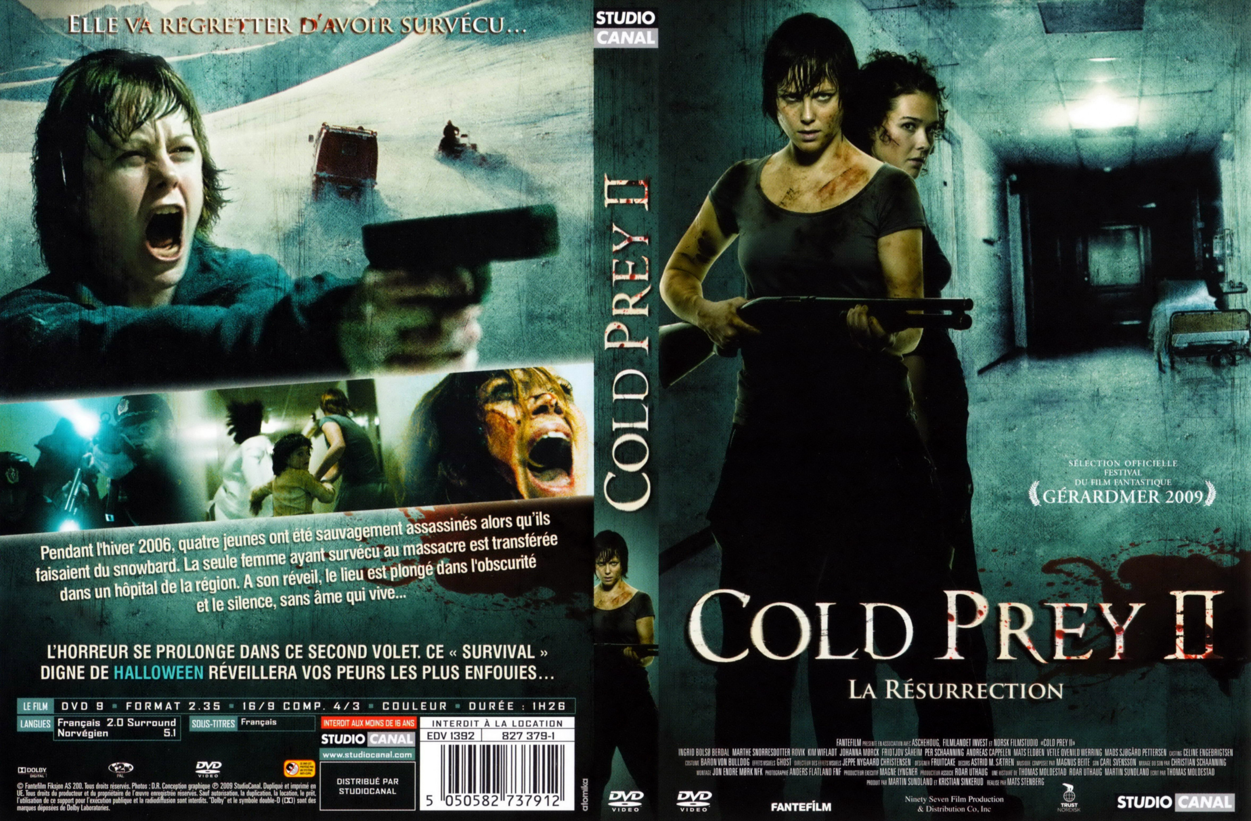 Jaquette DVD Cold prey 2