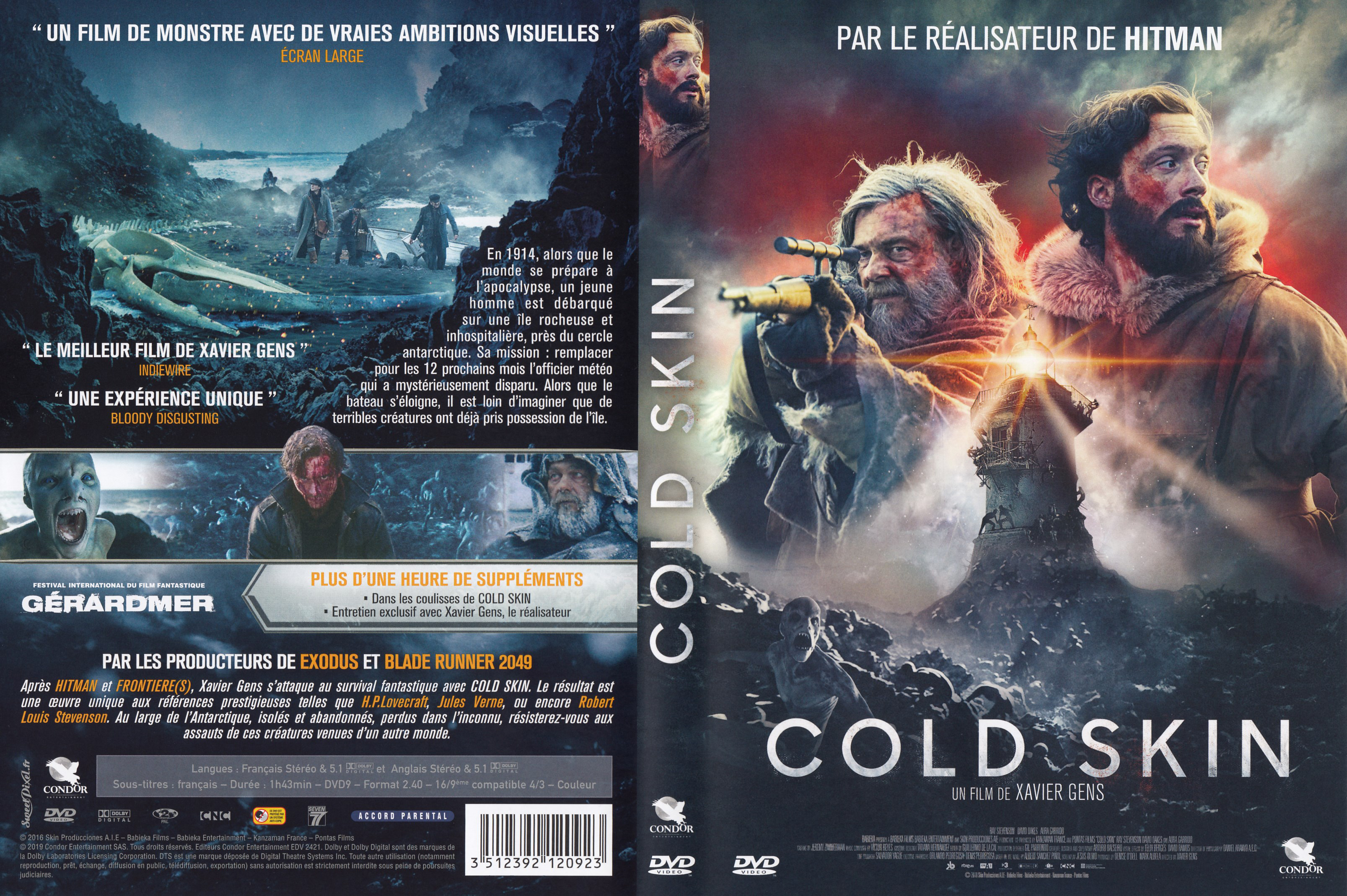 Jaquette DVD Cold skin
