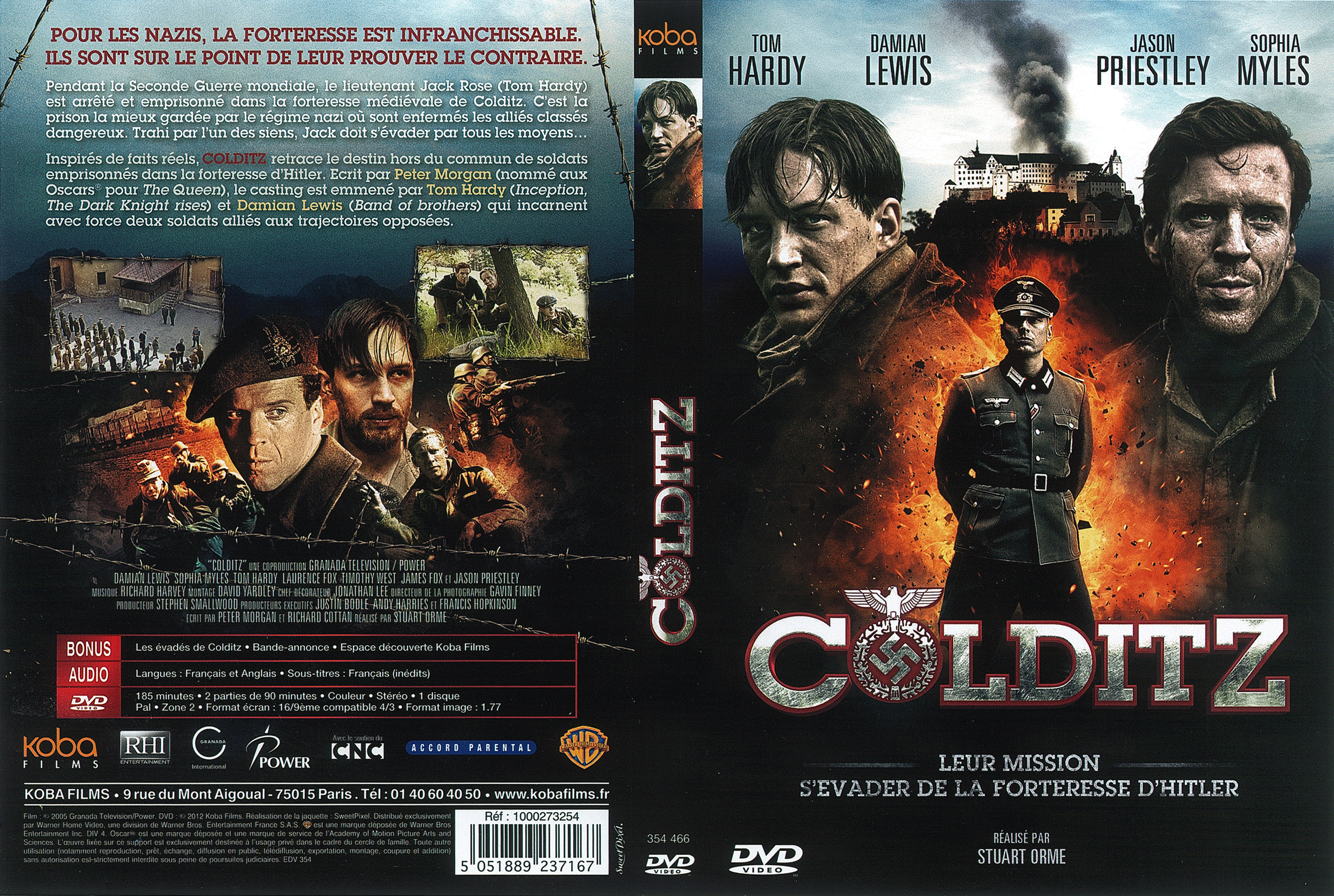 Jaquette DVD Colditz v2