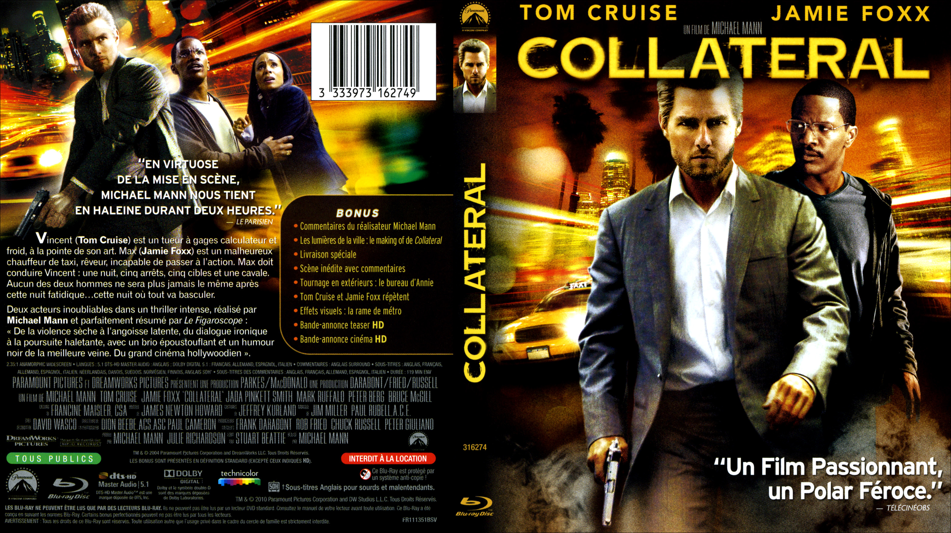 Jaquette DVD Collateral (BLU-RAY)