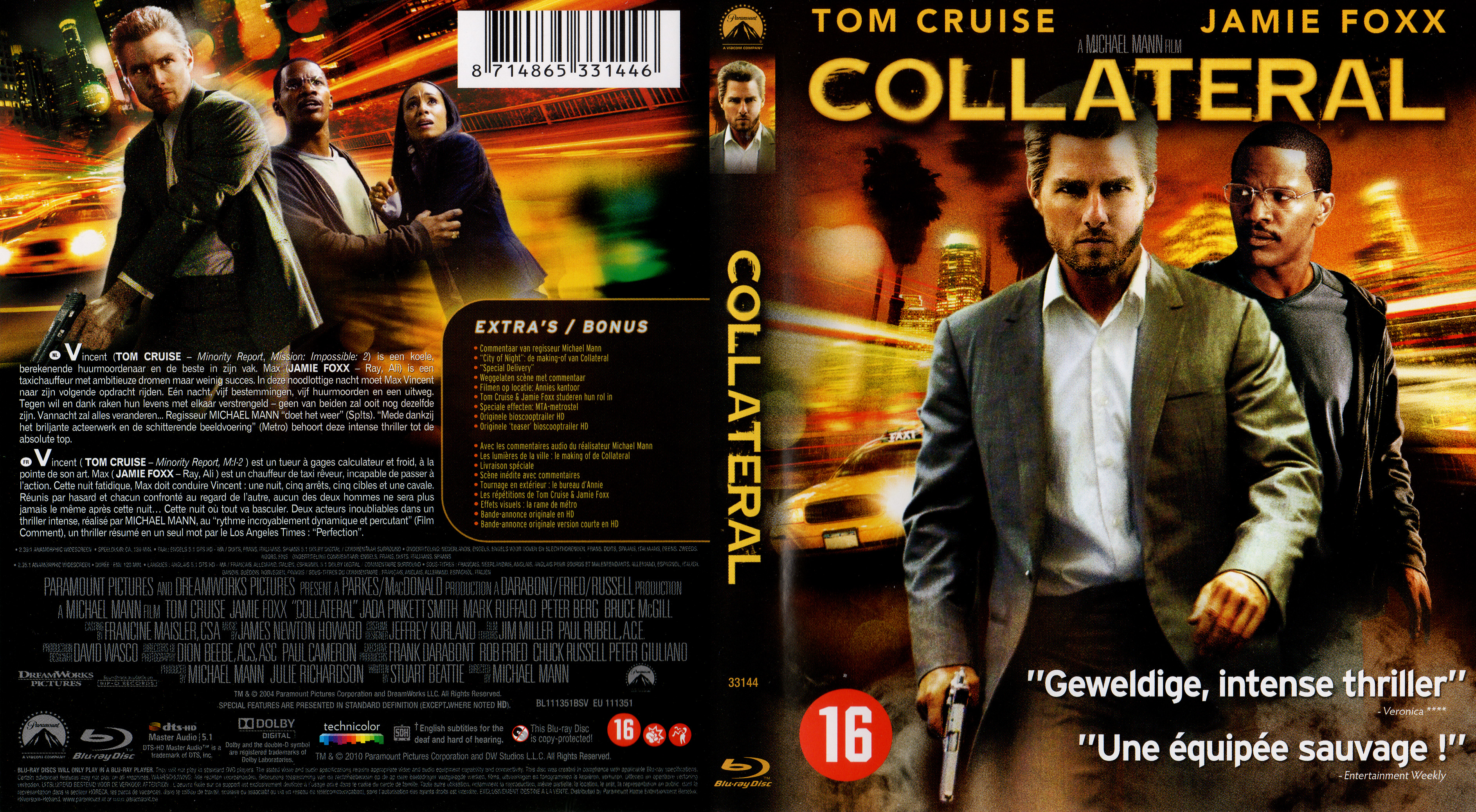 Jaquette DVD Collateral (BLU-RAY) v2