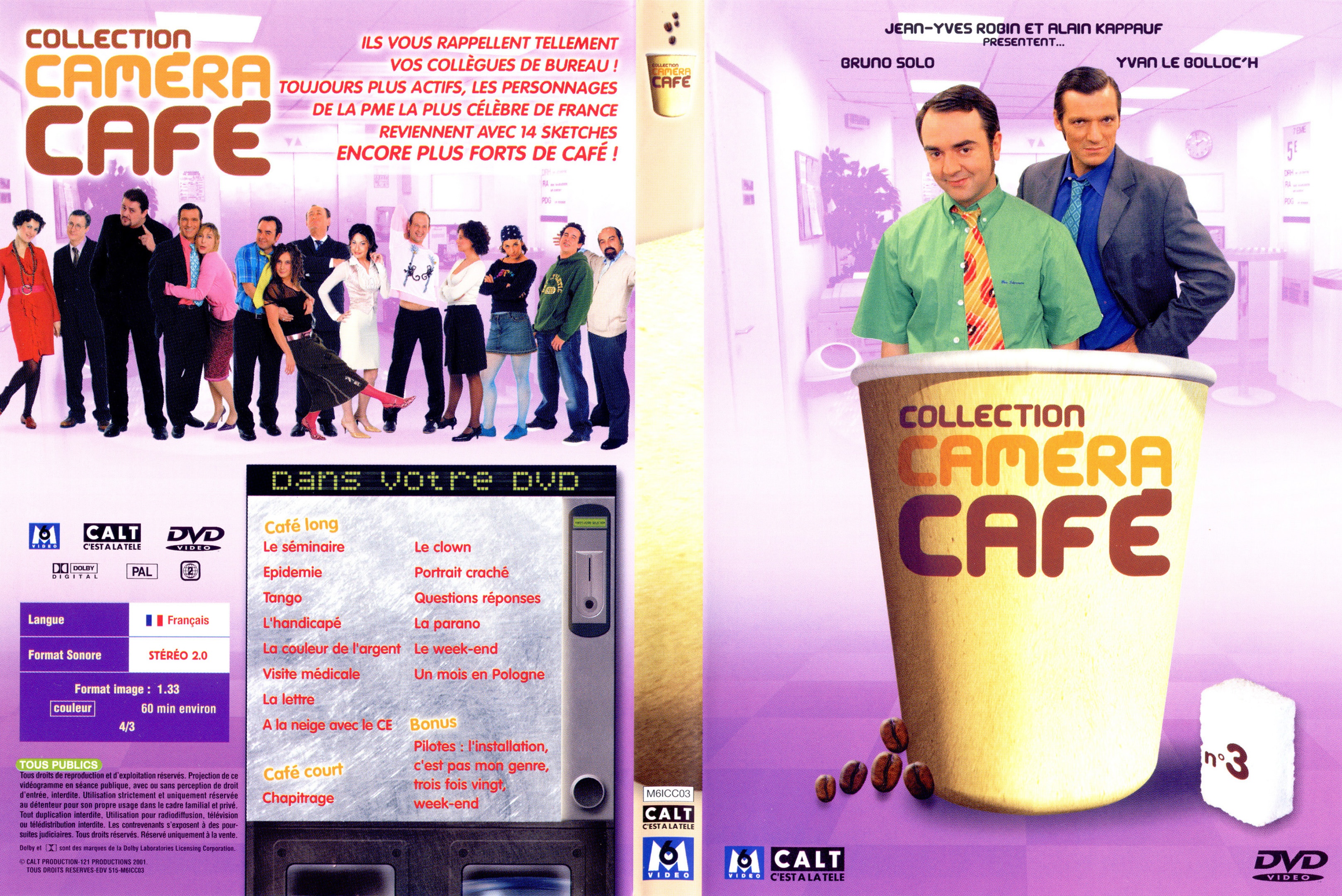 Jaquette DVD Collection Camera Cafe vol 03