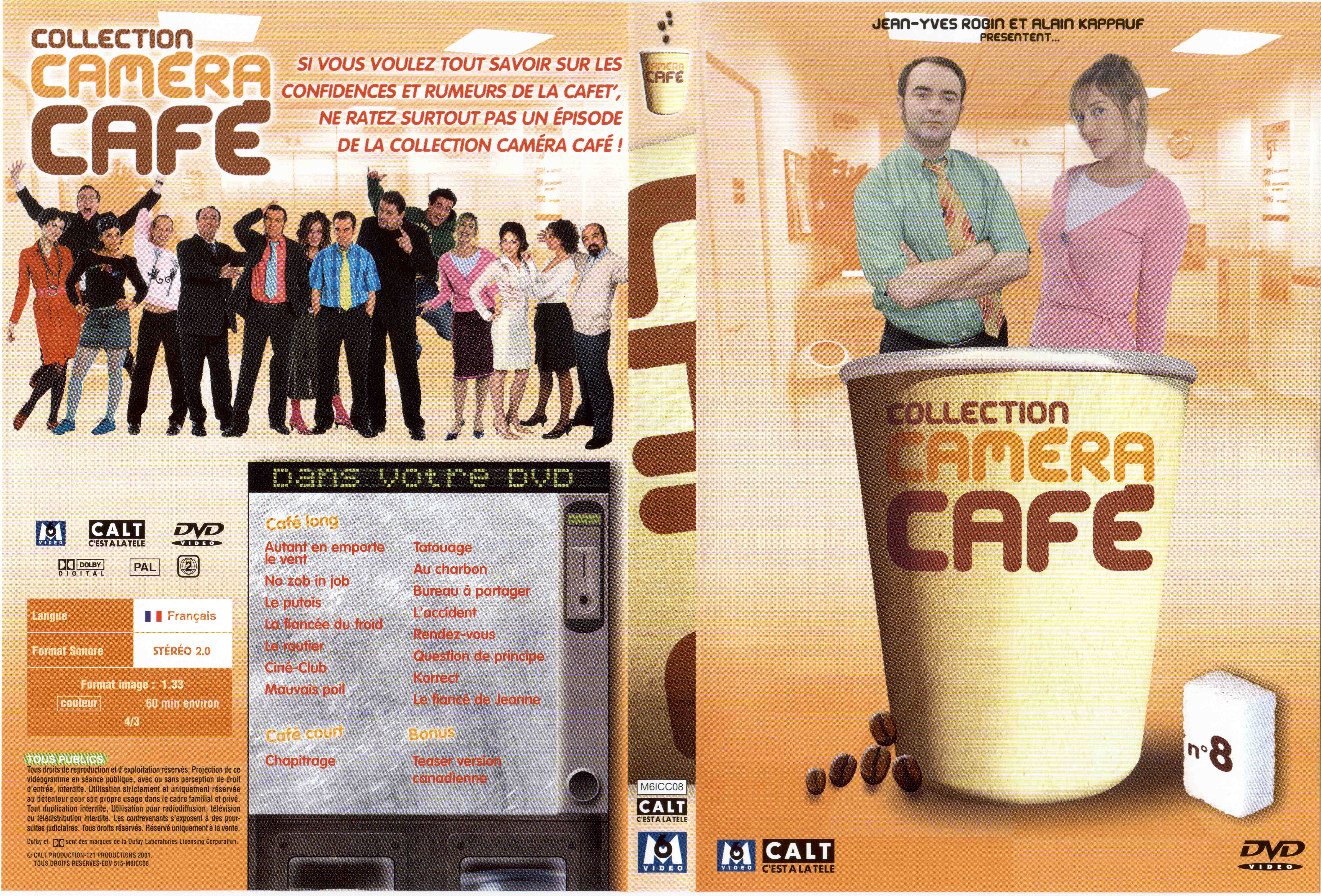 Jaquette DVD Collection Camera Cafe vol 08