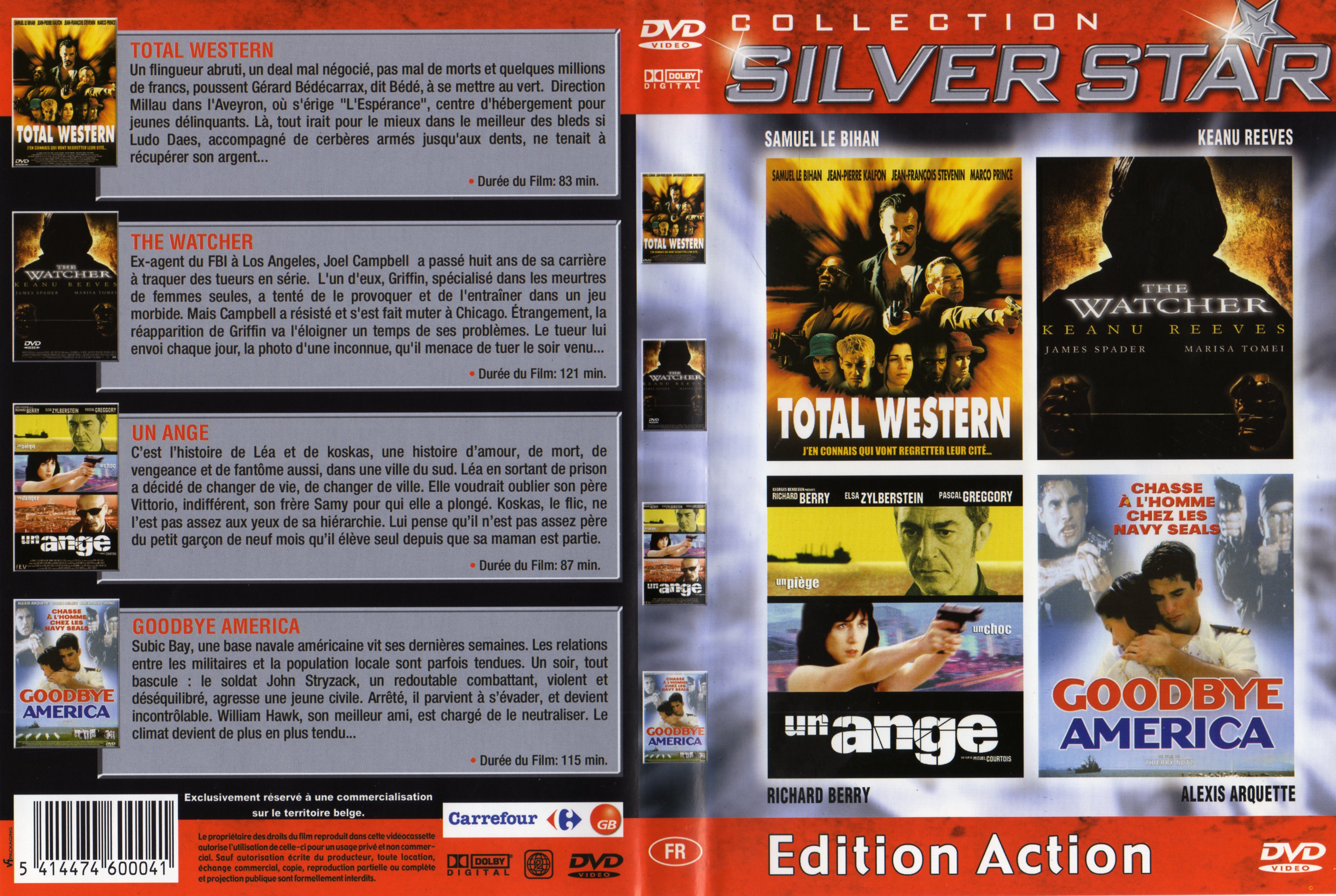 Jaquette DVD Collection silver star Edition Action
