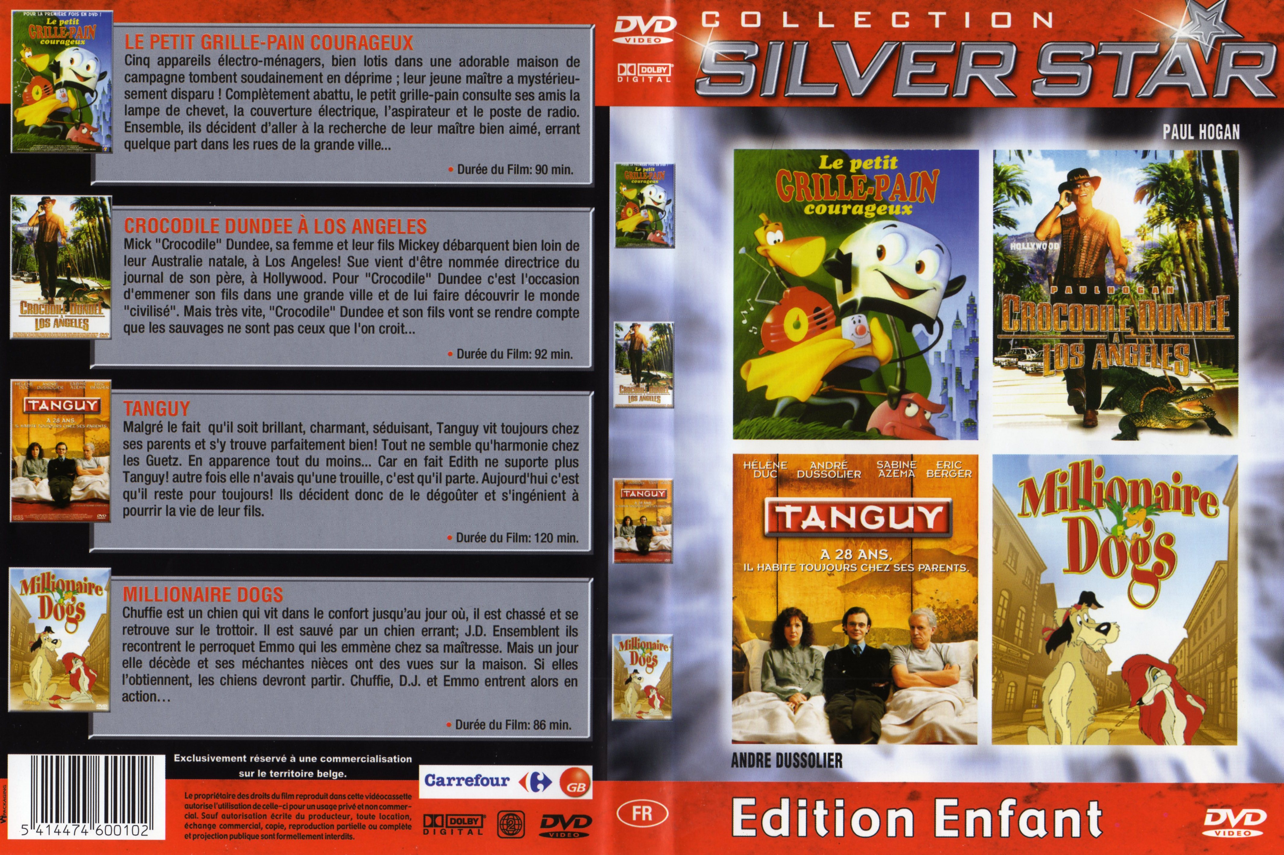 Jaquette DVD Collection silver star Edition enfant