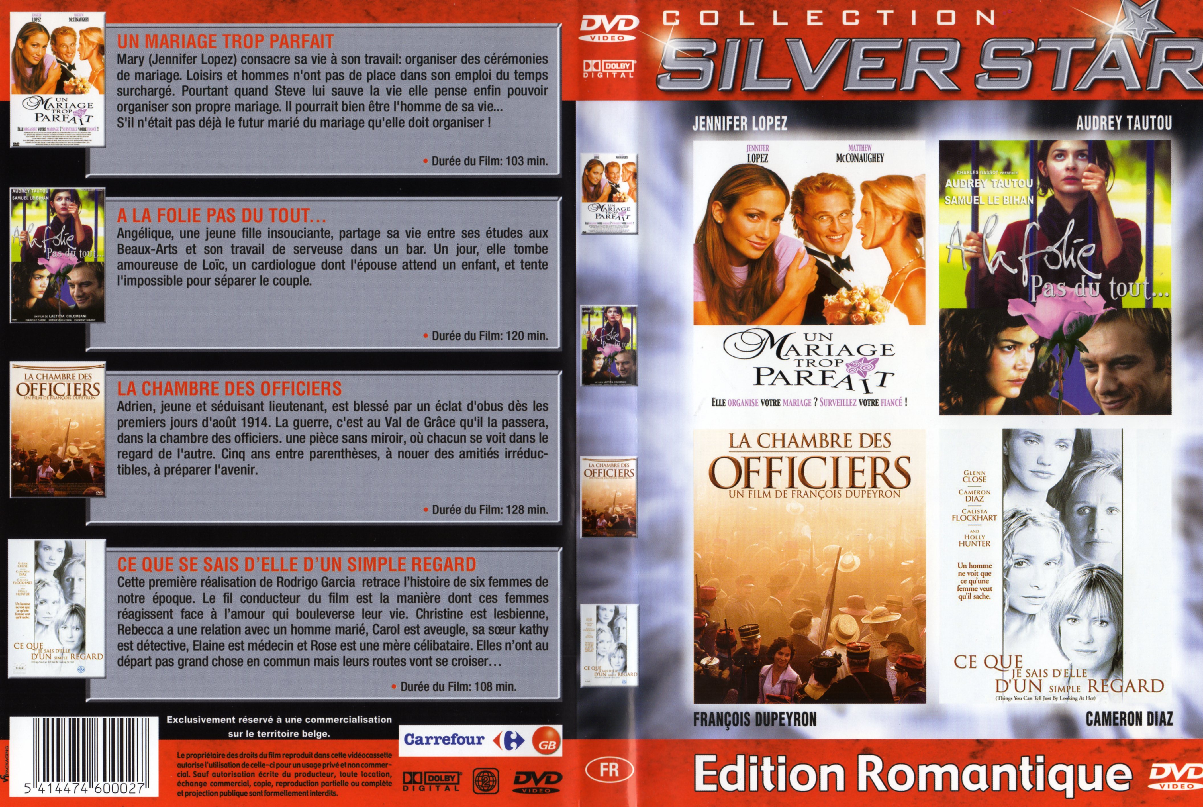 Jaquette DVD Collection silver star Edition romantique