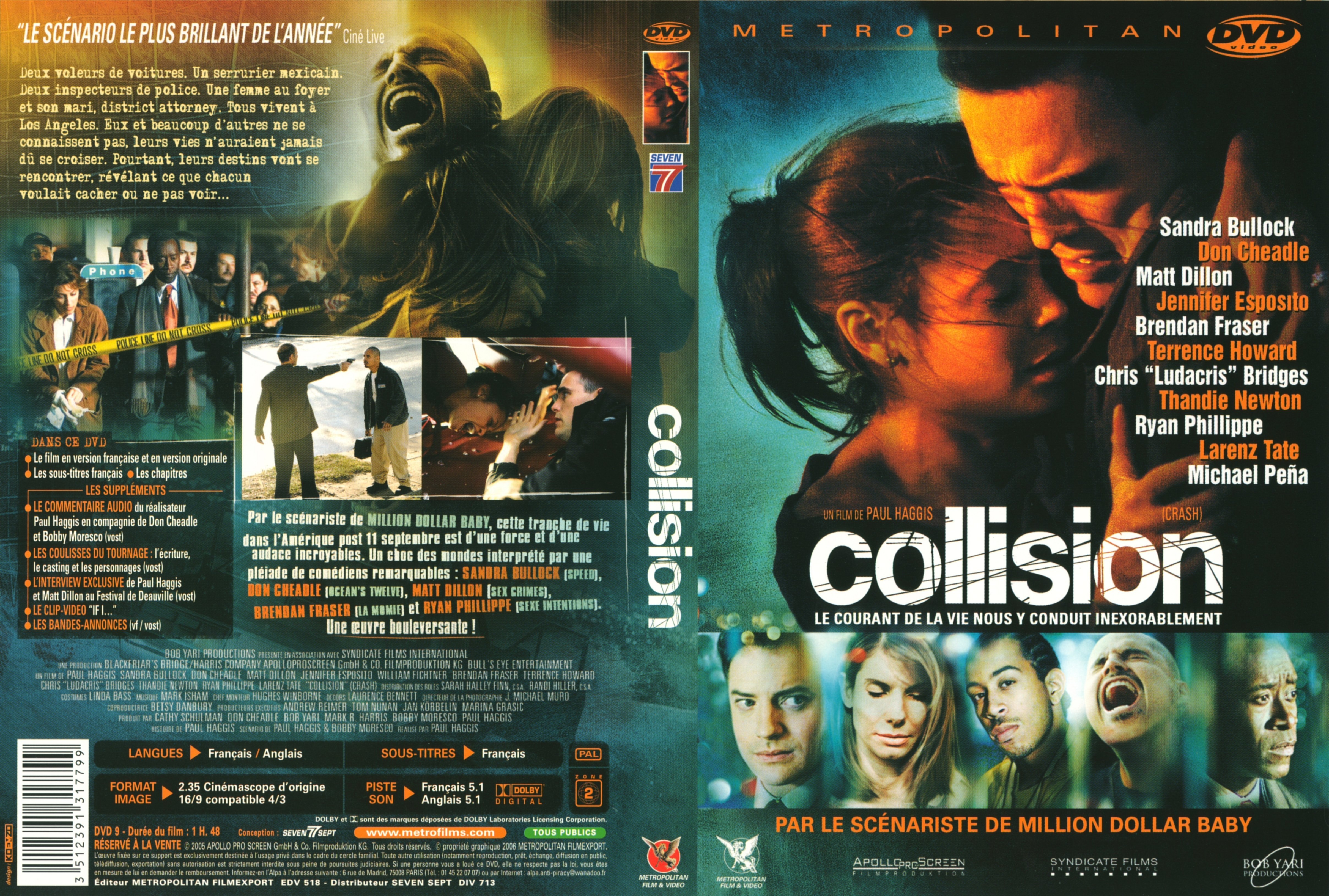 Jaquette DVD Collision