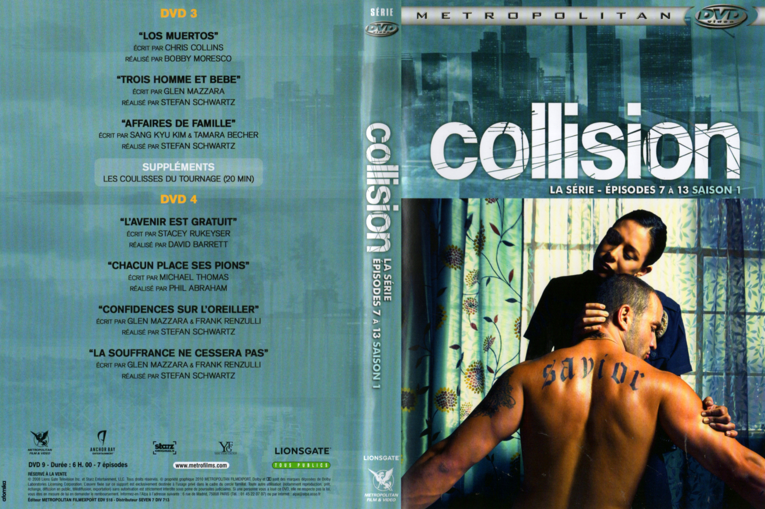 Jaquette DVD Collision La srie (DVD 2)