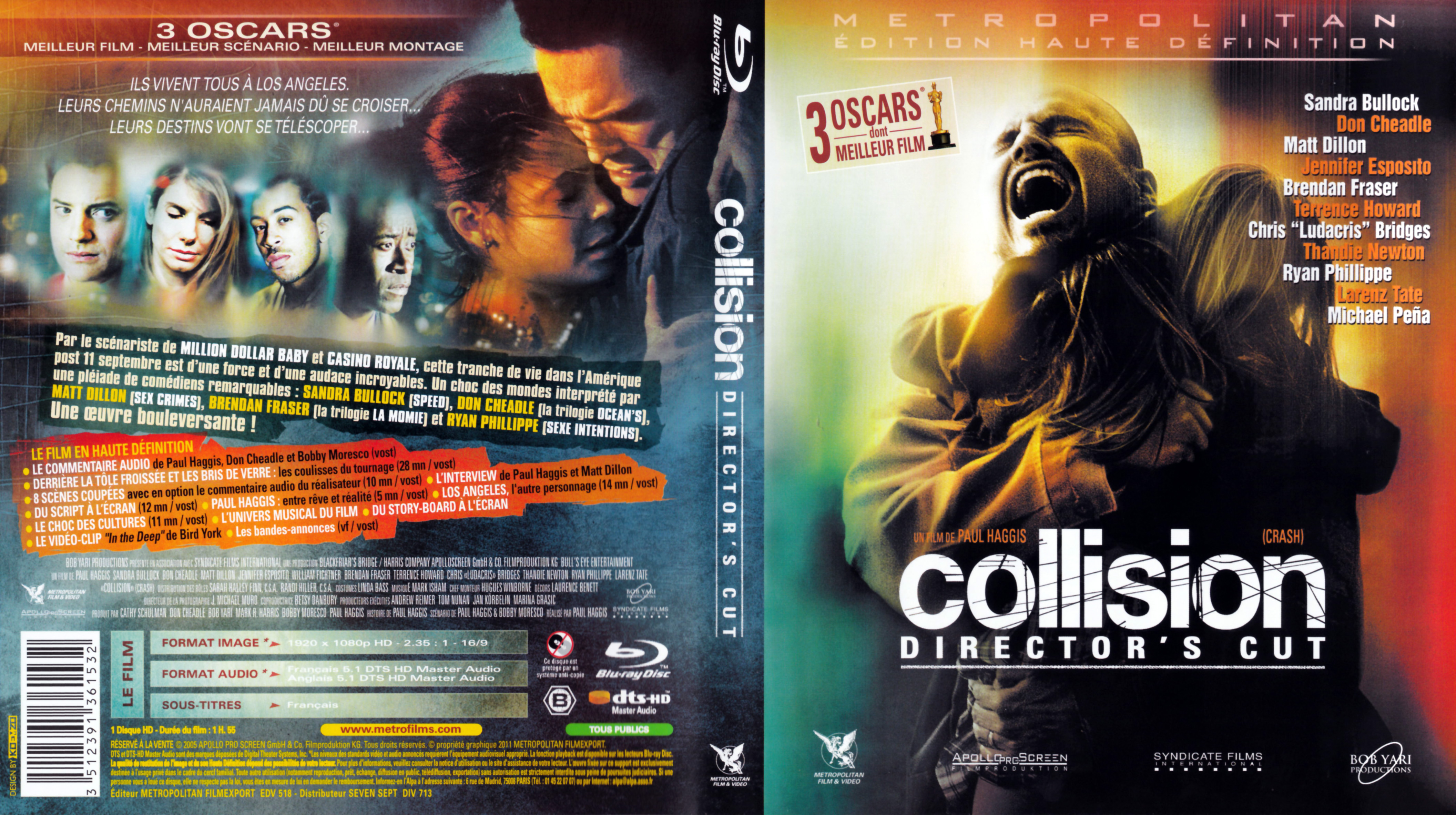 Jaquette DVD Collision (BLU-RAY)