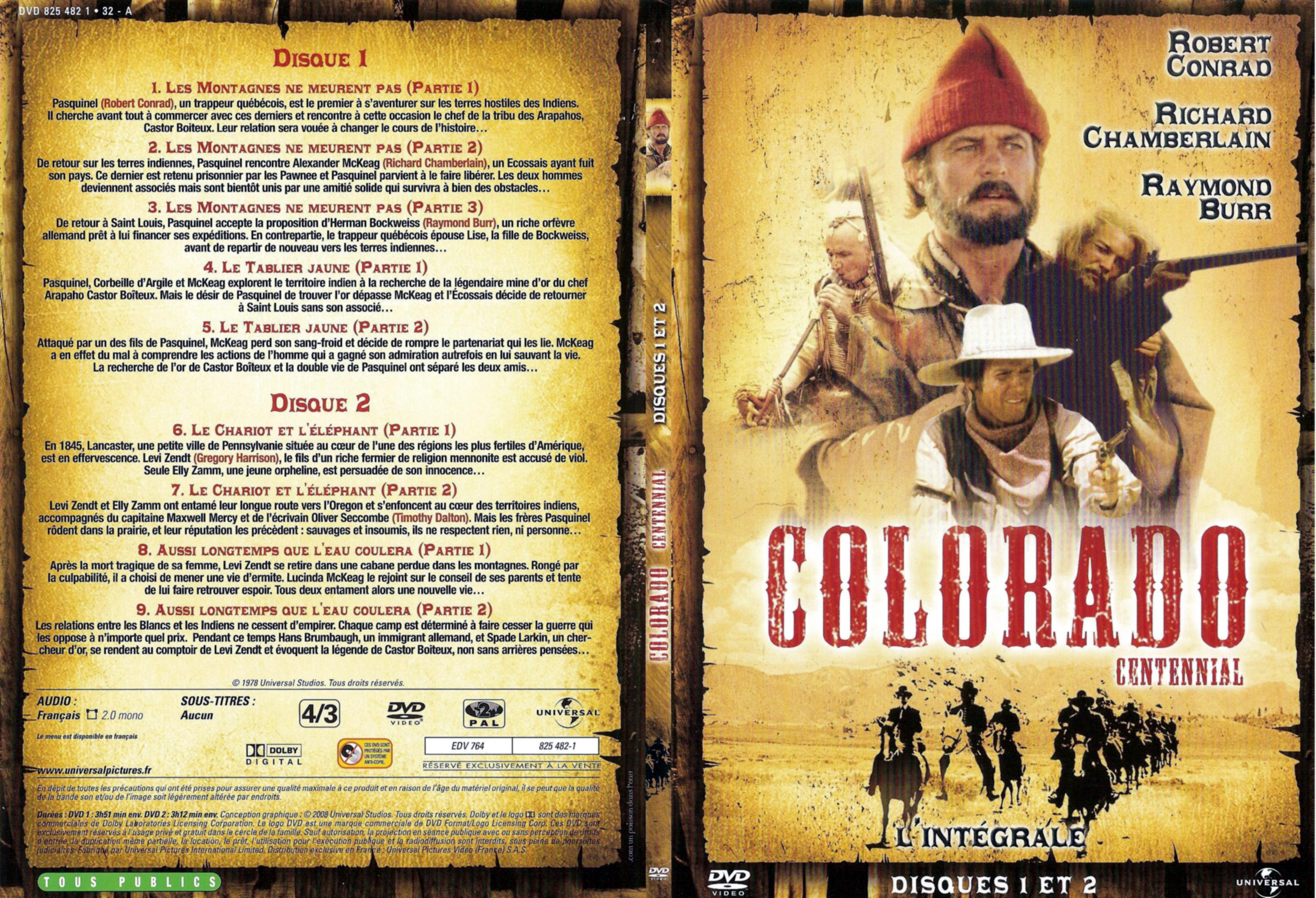 Jaquette DVD Colorado DVD 1