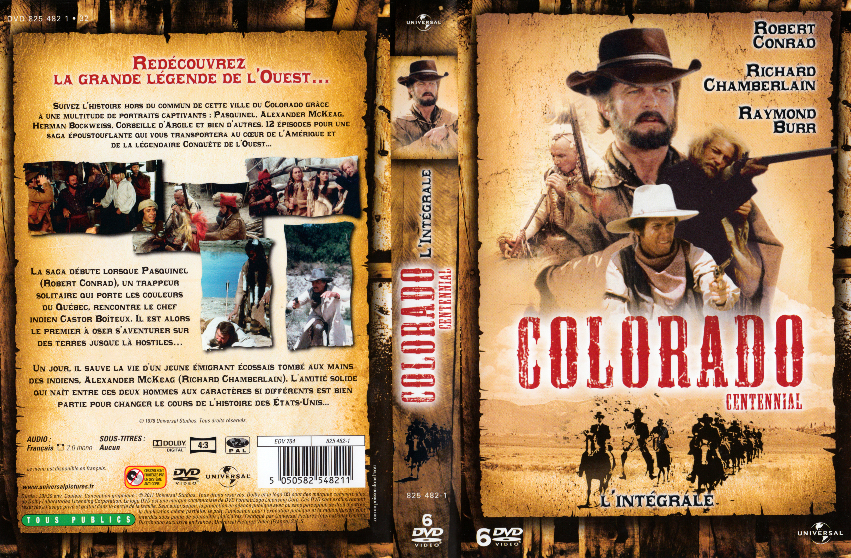 Jaquette DVD Colorado Intgrale COFFRET