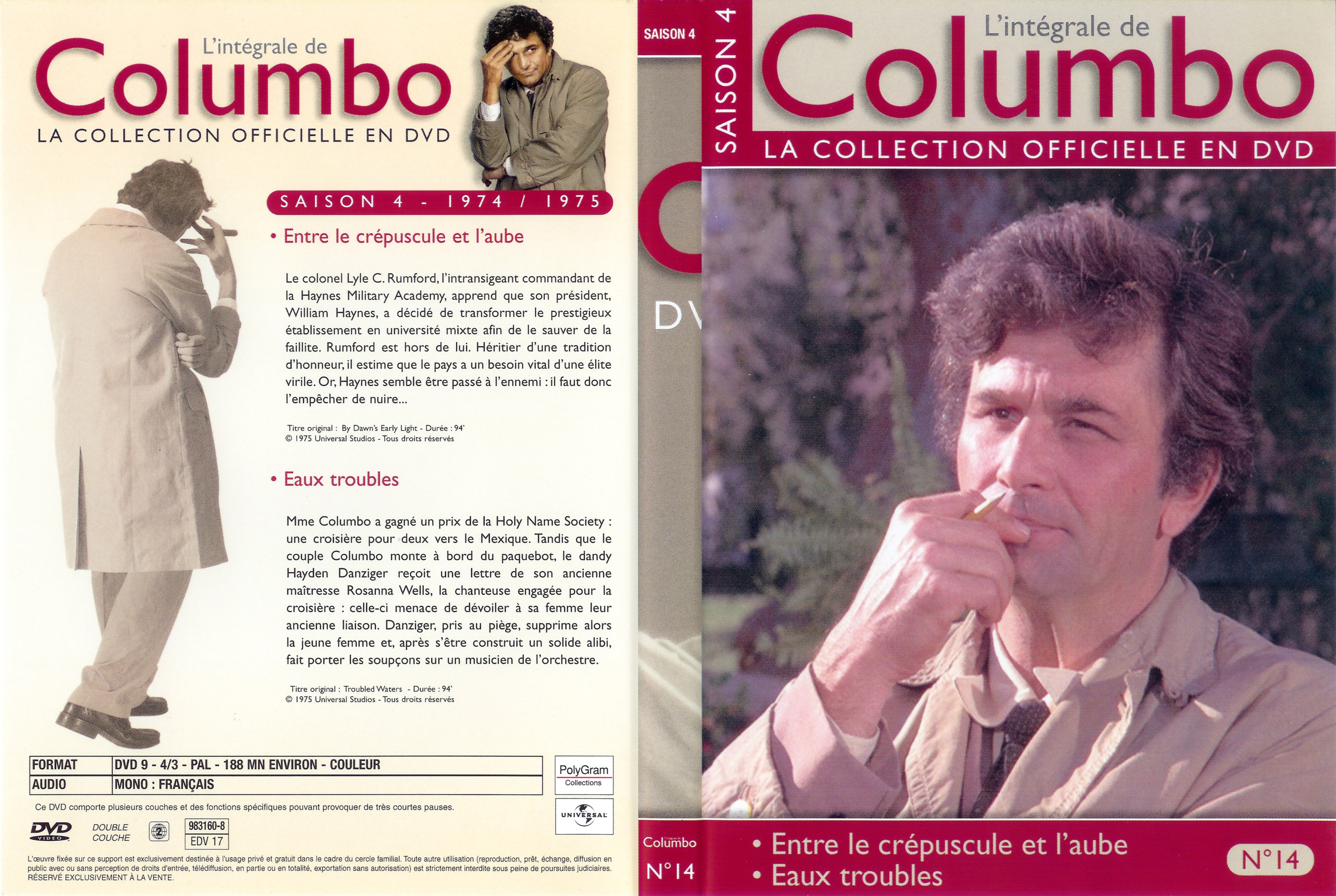 Jaquette DVD Columbo saison 4 vol 14
