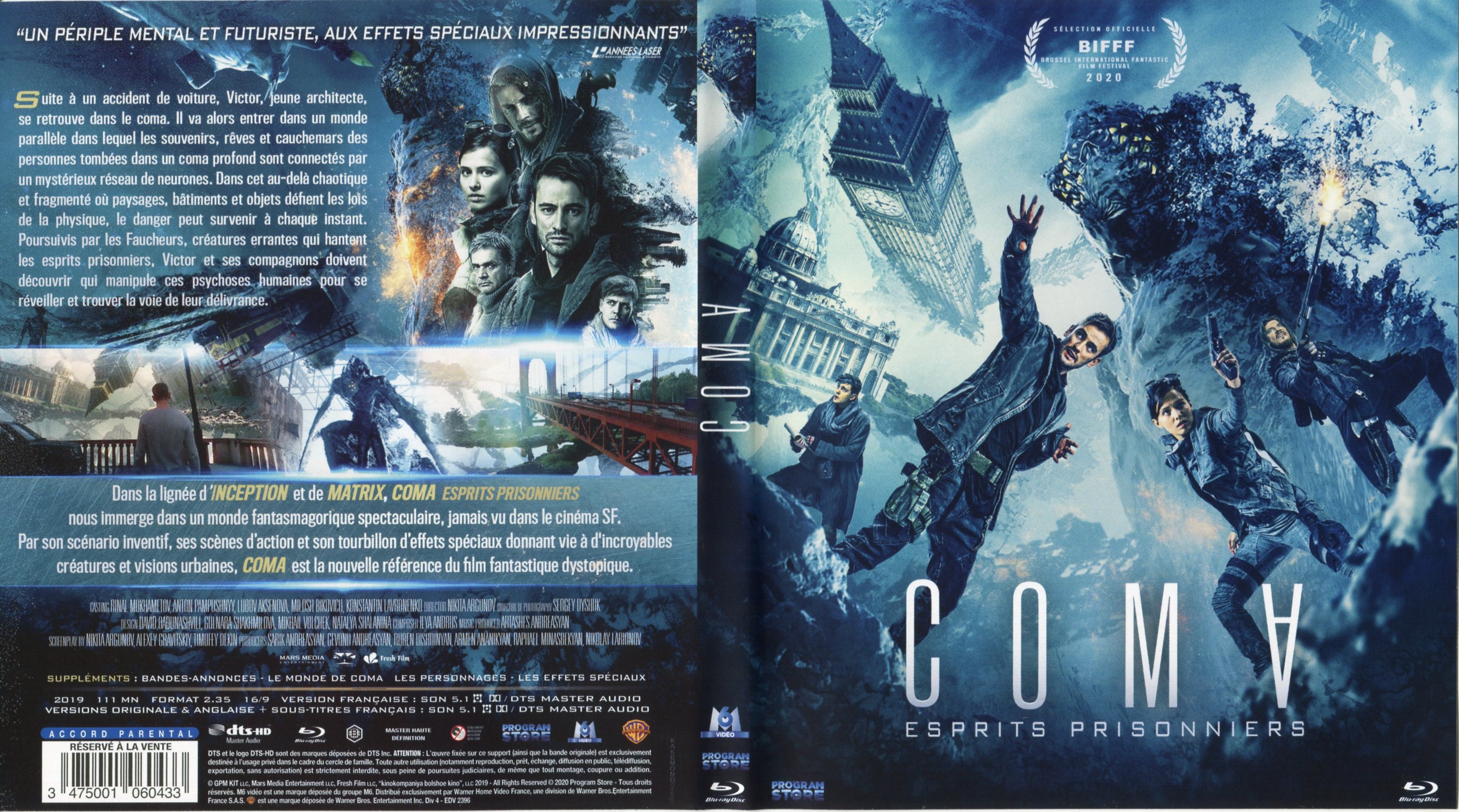 Jaquette DVD Coma (BLU-RAY)