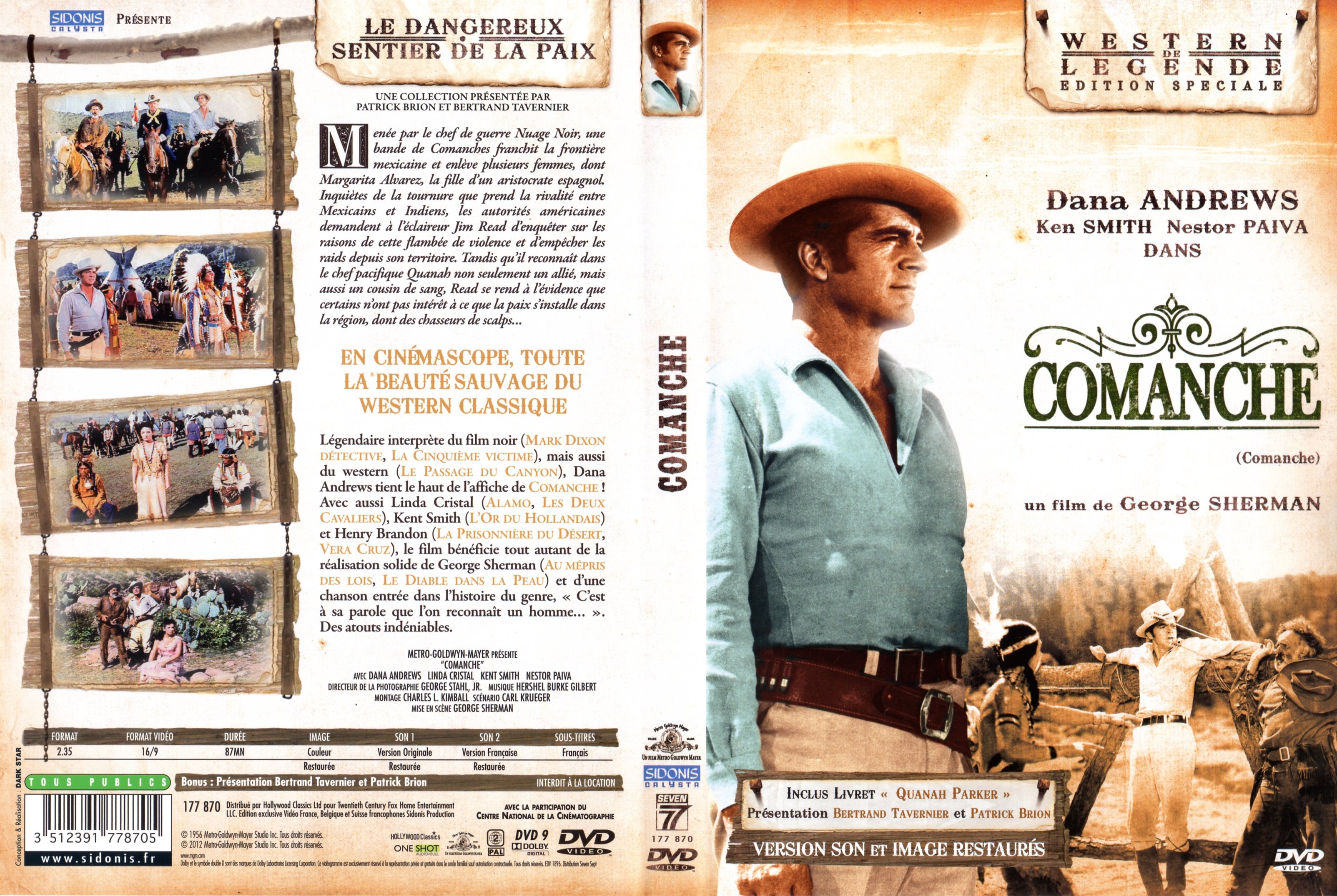 Jaquette DVD Comanche