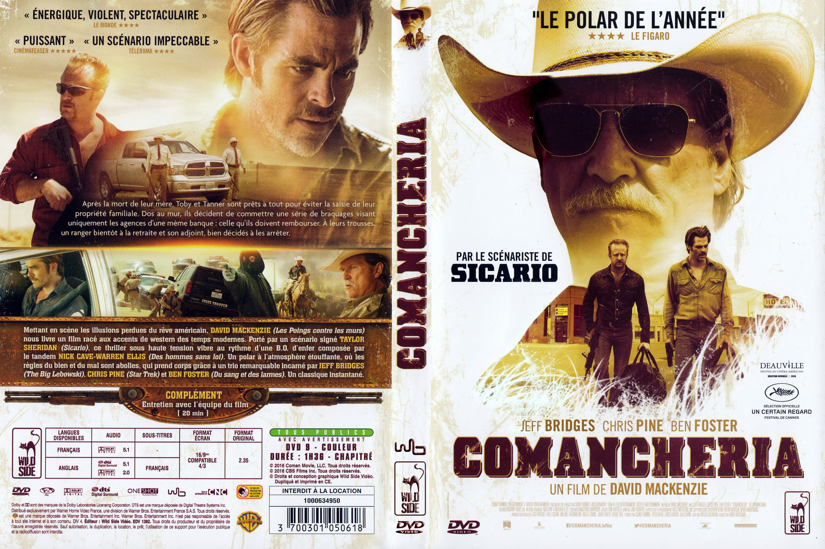Jaquette DVD Comancheria