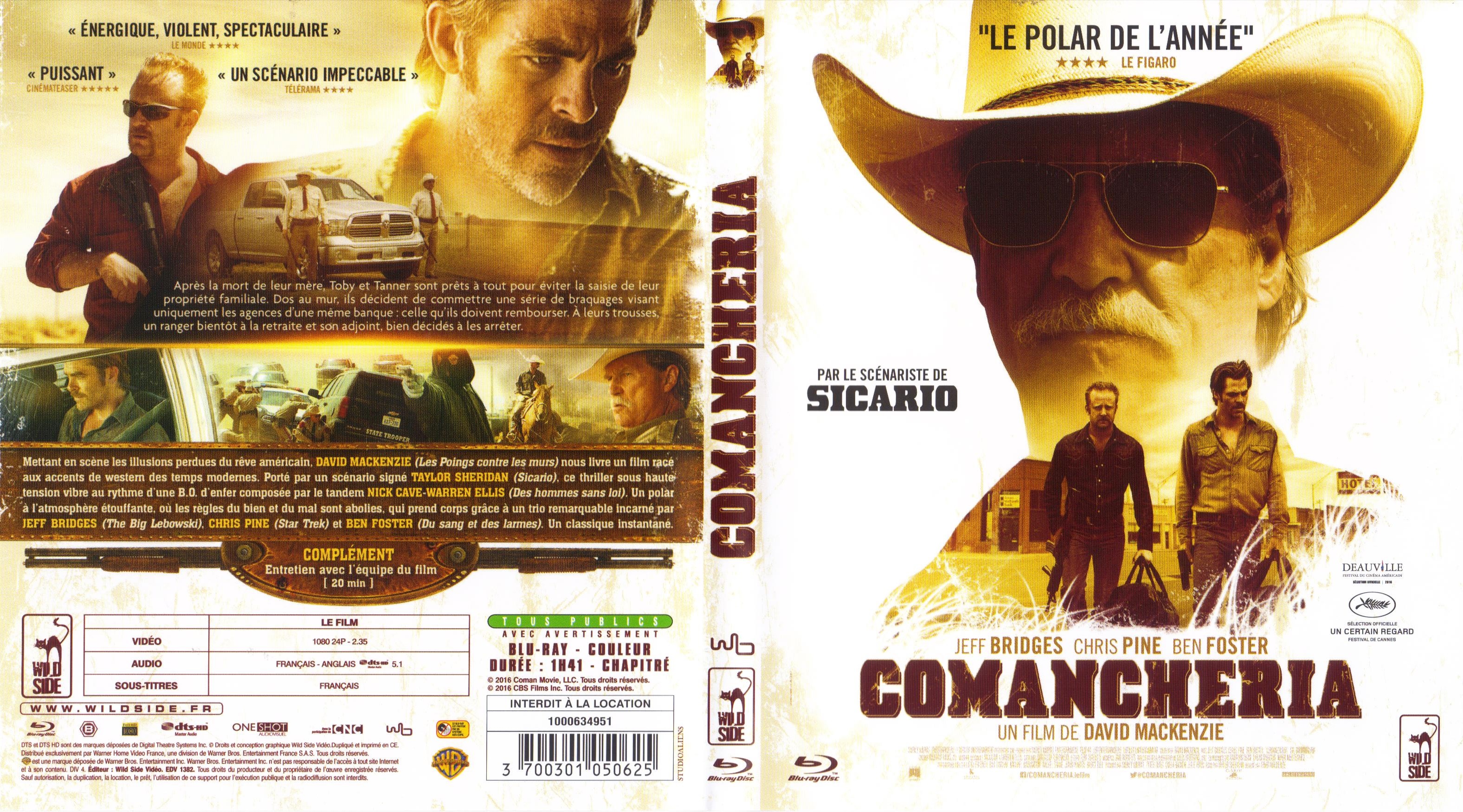 Jaquette DVD Comancheria (BLU-RAY)