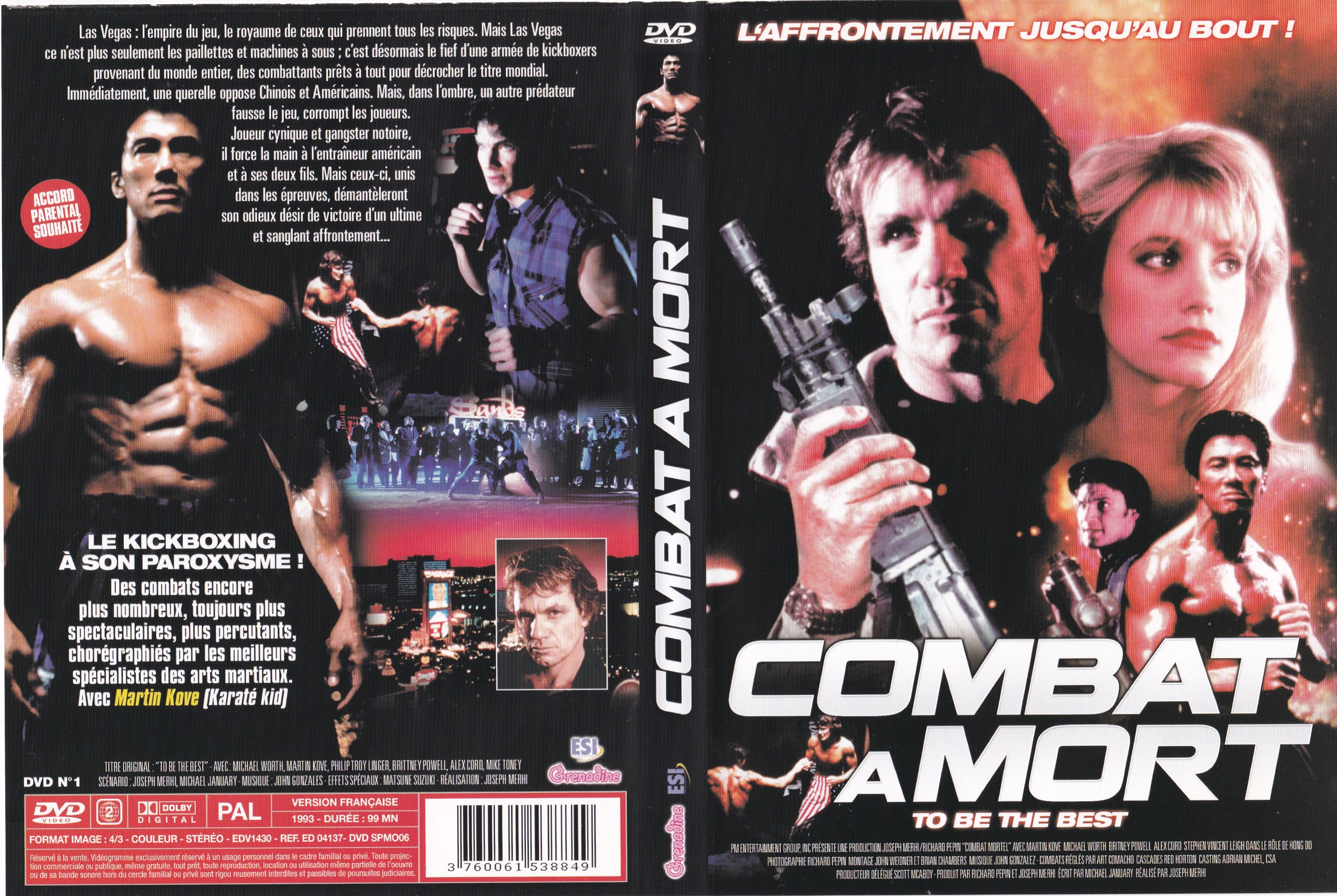 Jaquette DVD Combat  Mort