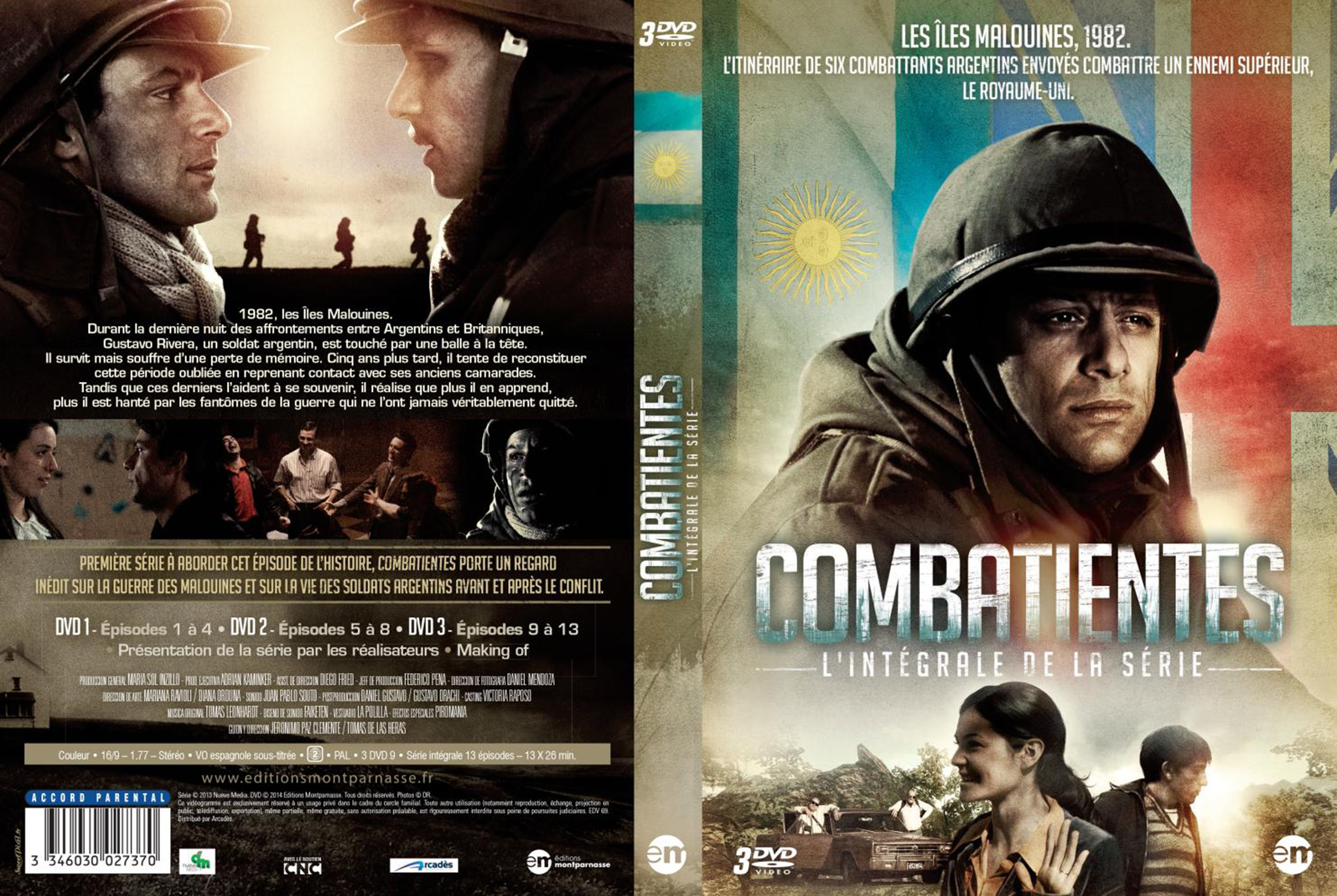 Jaquette DVD Combatientes