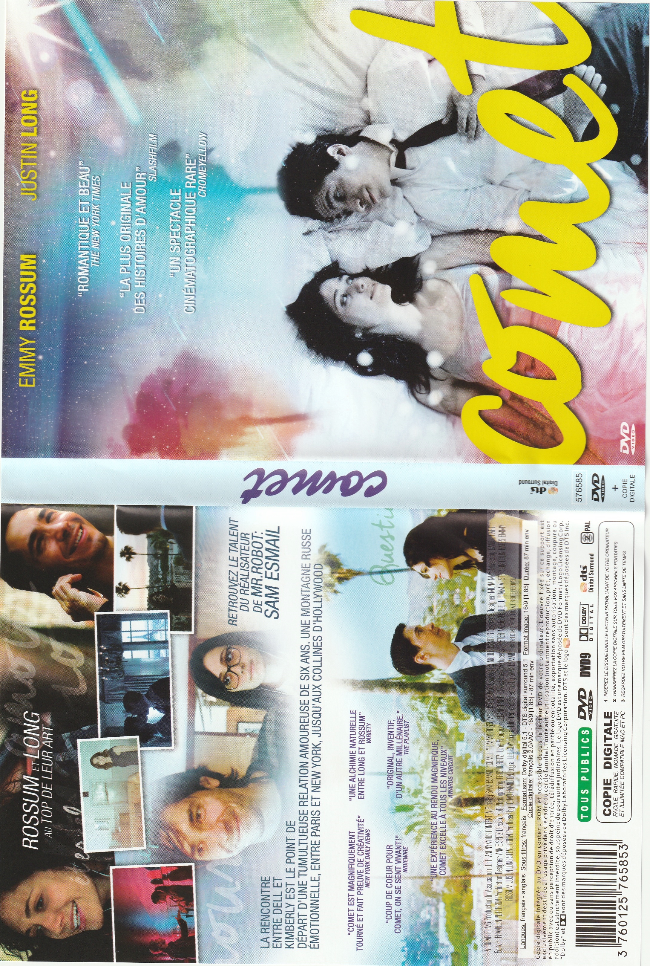 Jaquette DVD Comet