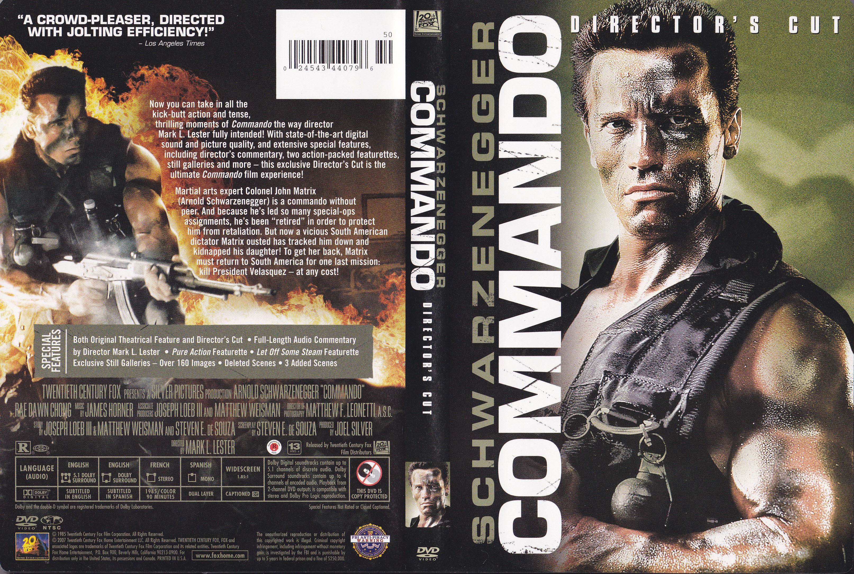 Jaquette DVD Commando Zone 1