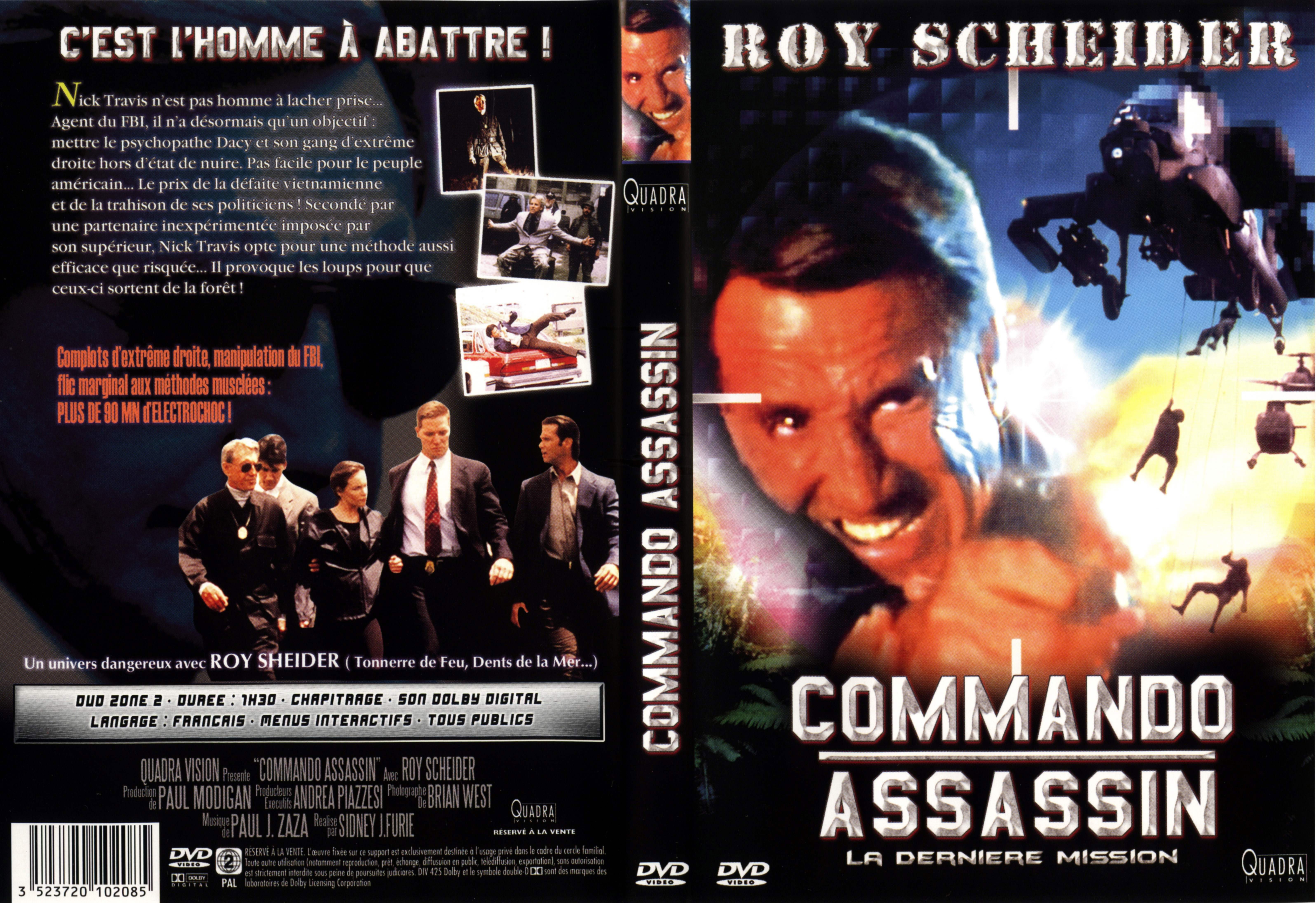 Jaquette DVD Commando assassin