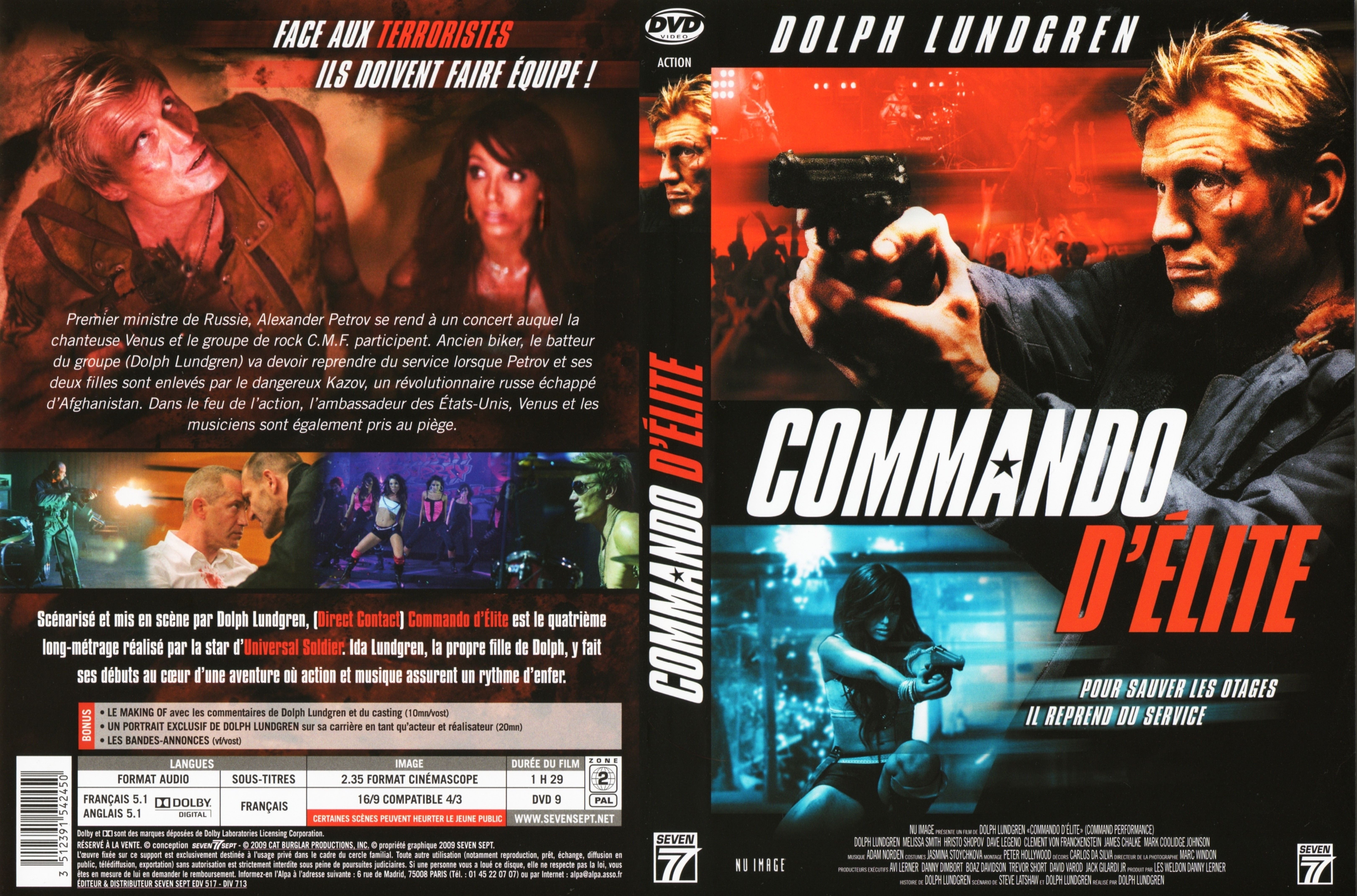 Jaquette DVD Commando d