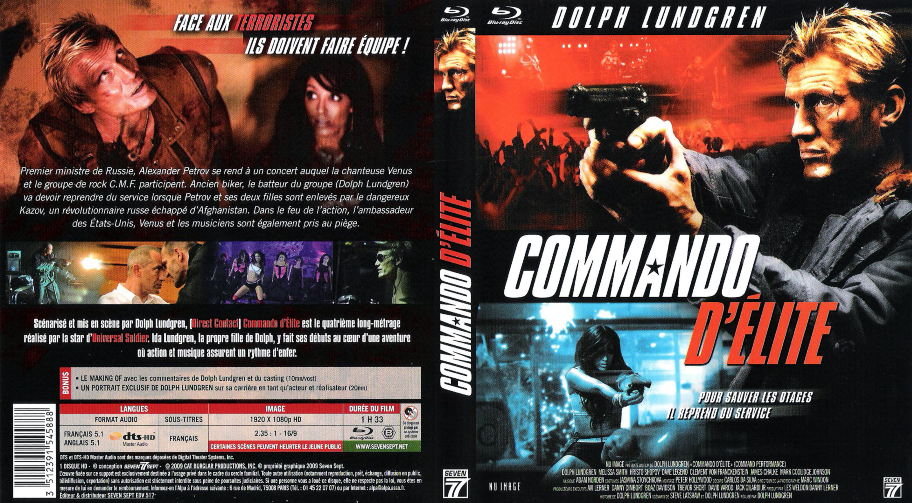 Jaquette DVD Commando d