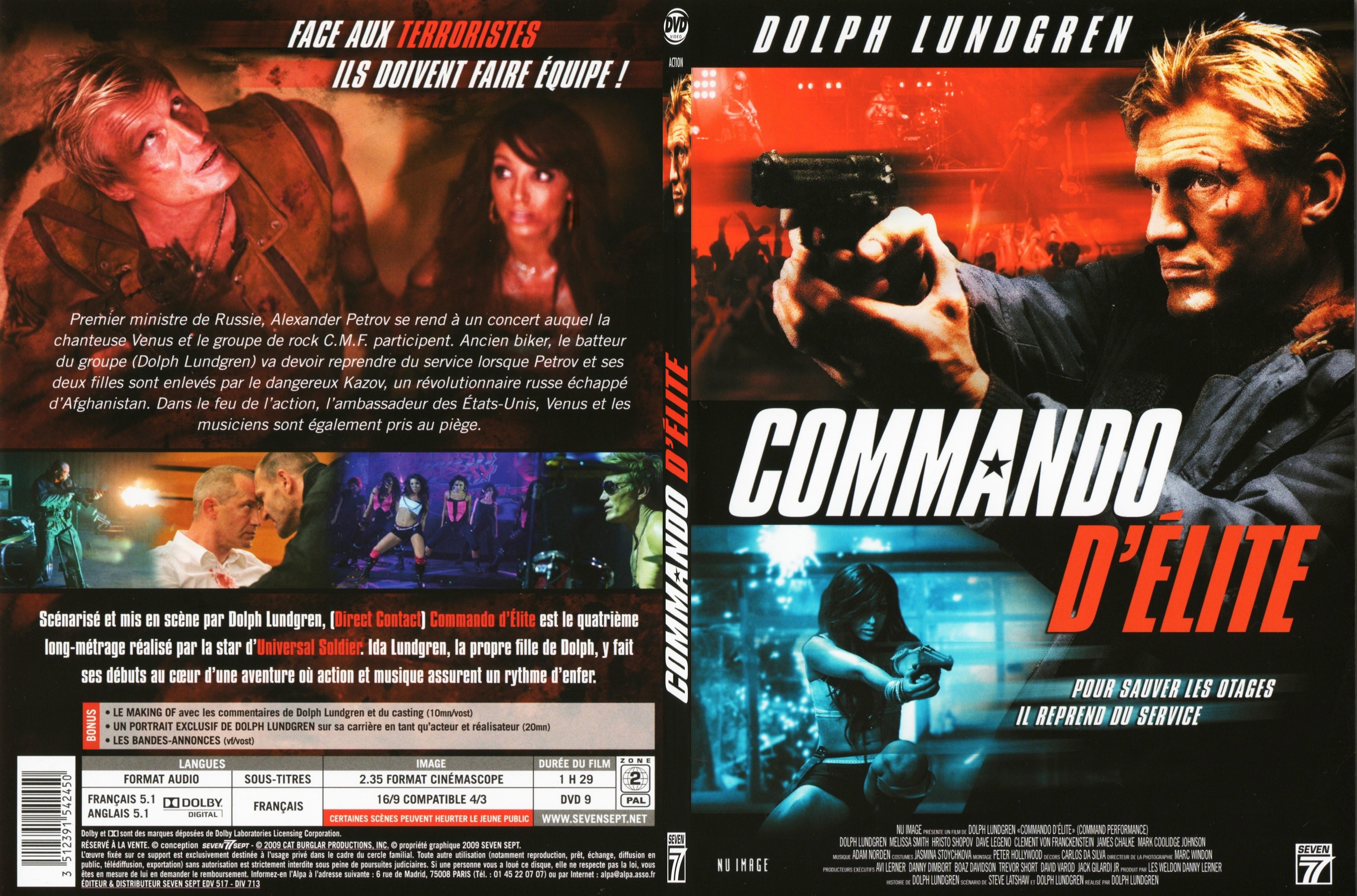 Jaquette DVD Commando d