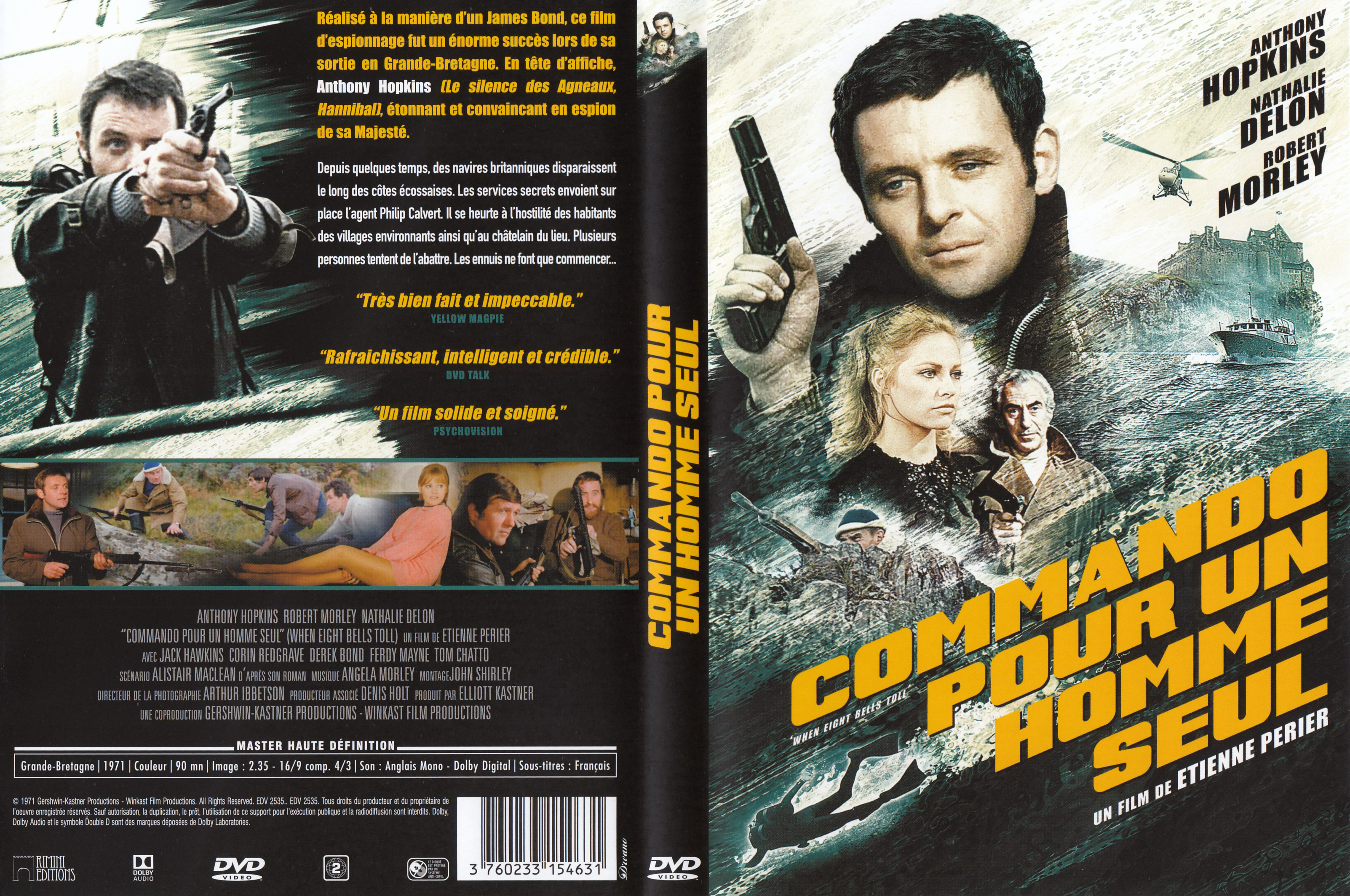 Jaquette DVD Commando pour un homme seul