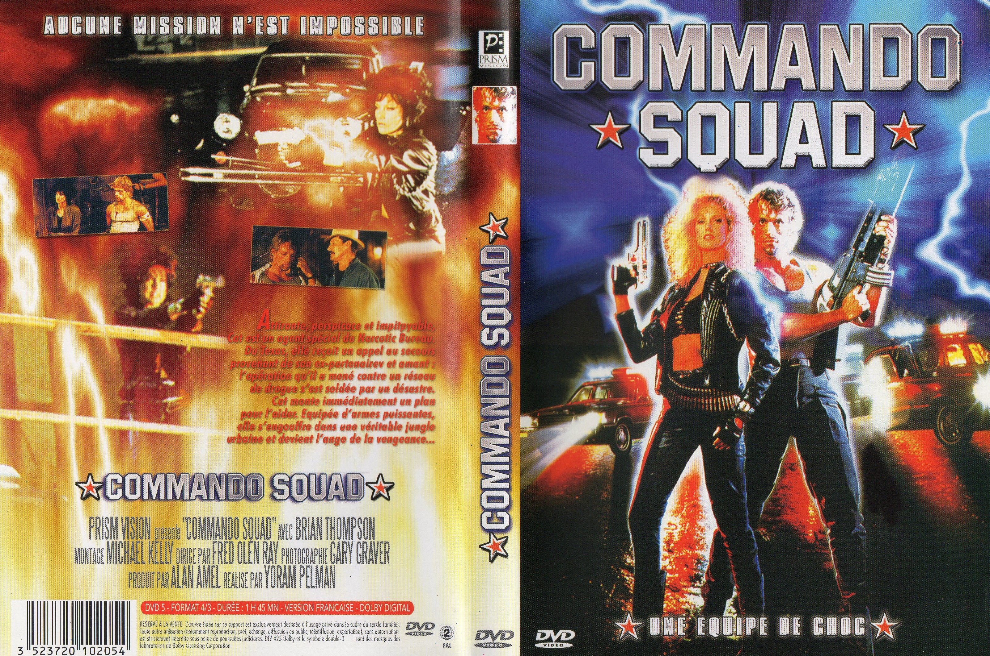 Jaquette DVD Commando squad