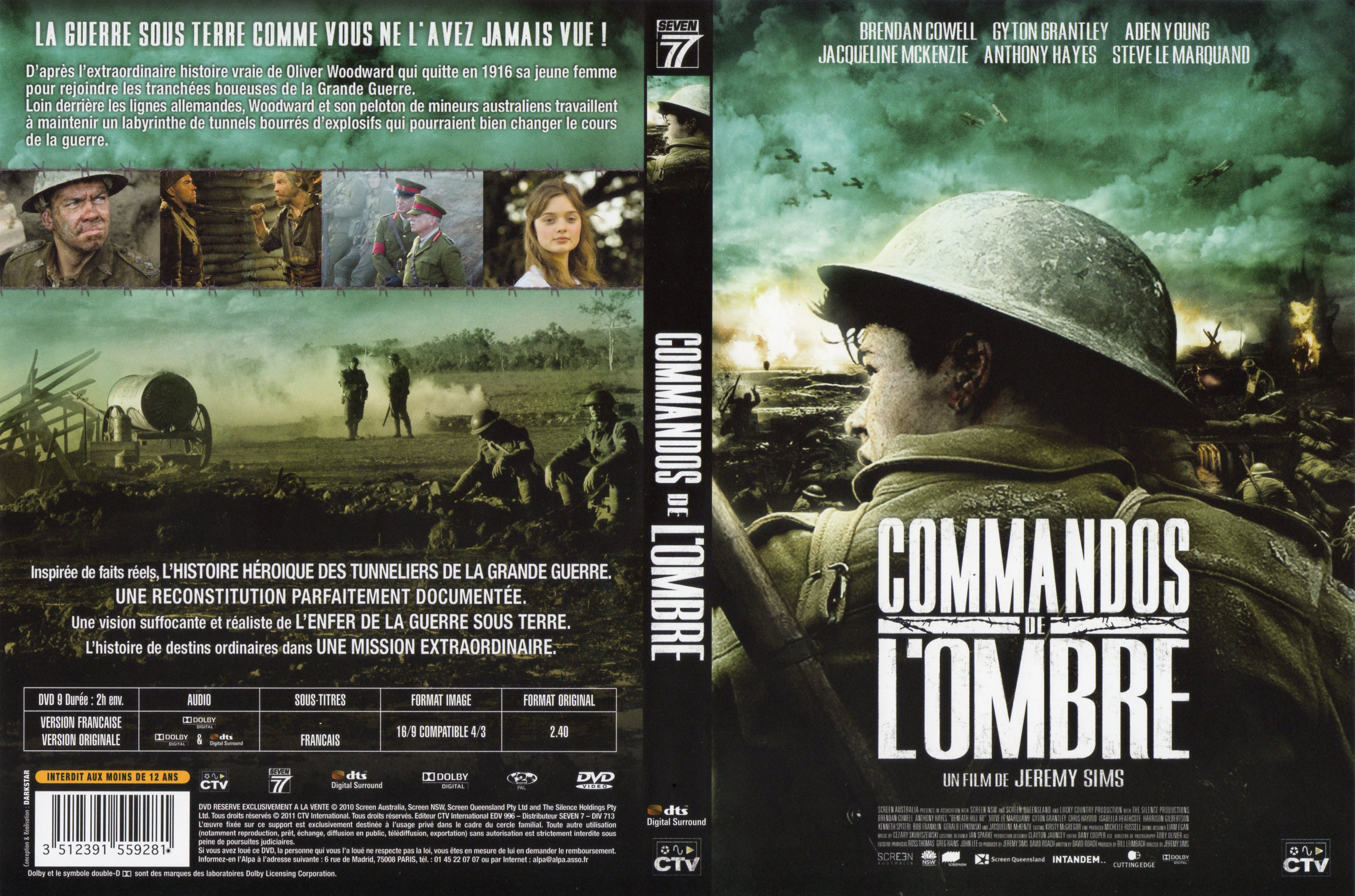 Jaquette DVD Commandos de l