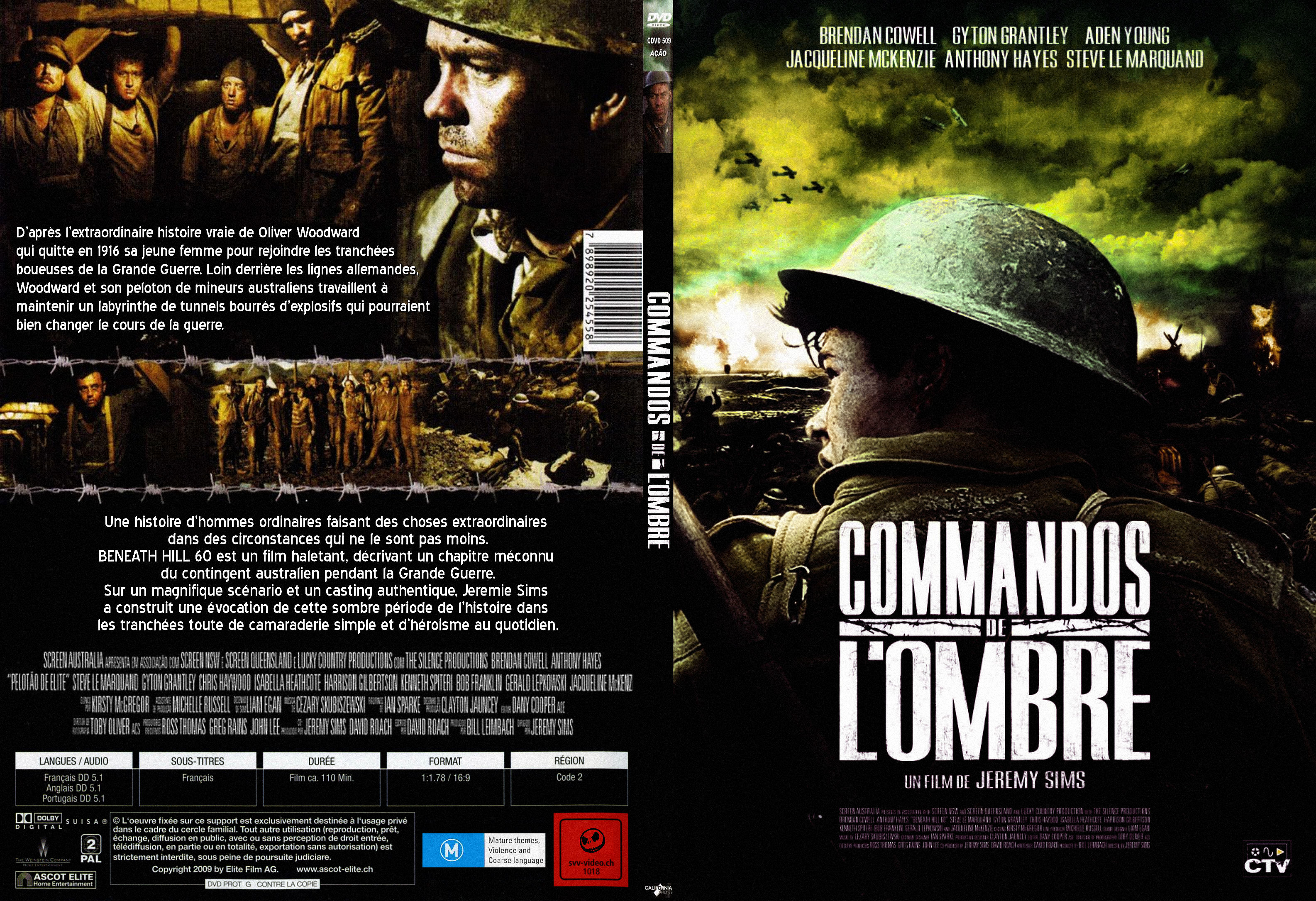 Jaquette DVD Commandos de l