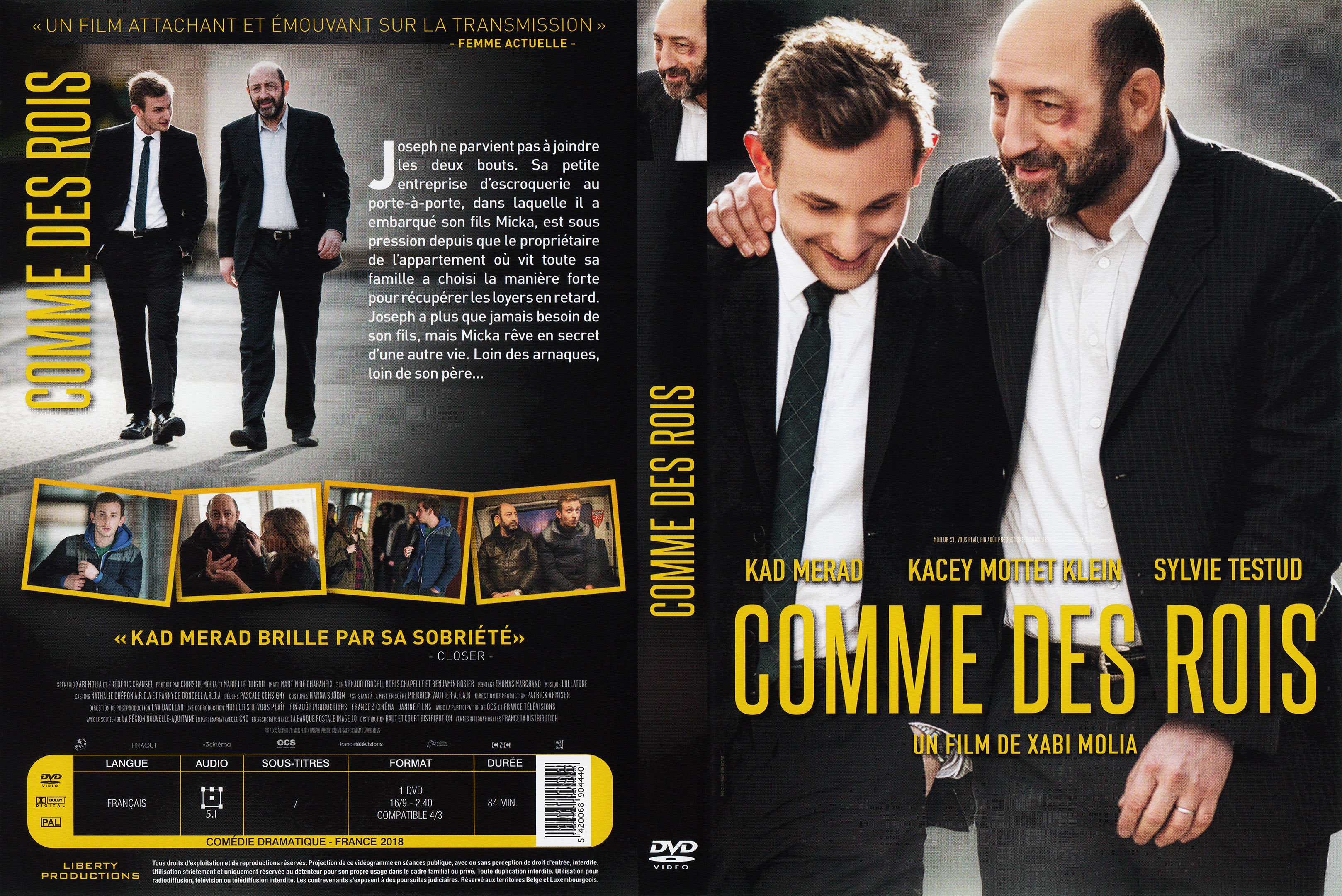 Jaquette DVD Comme des rois