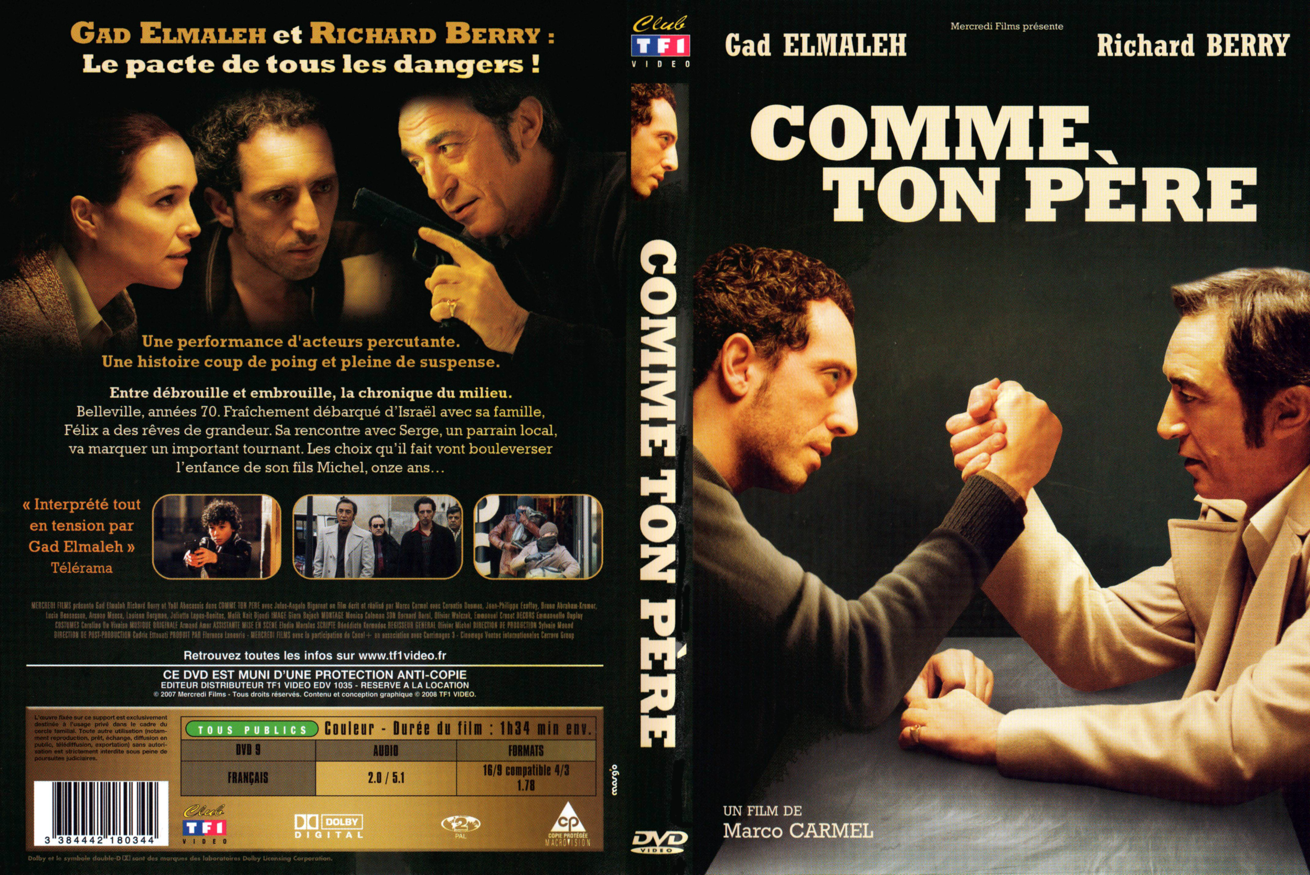 Jaquette DVD Comme ton pre