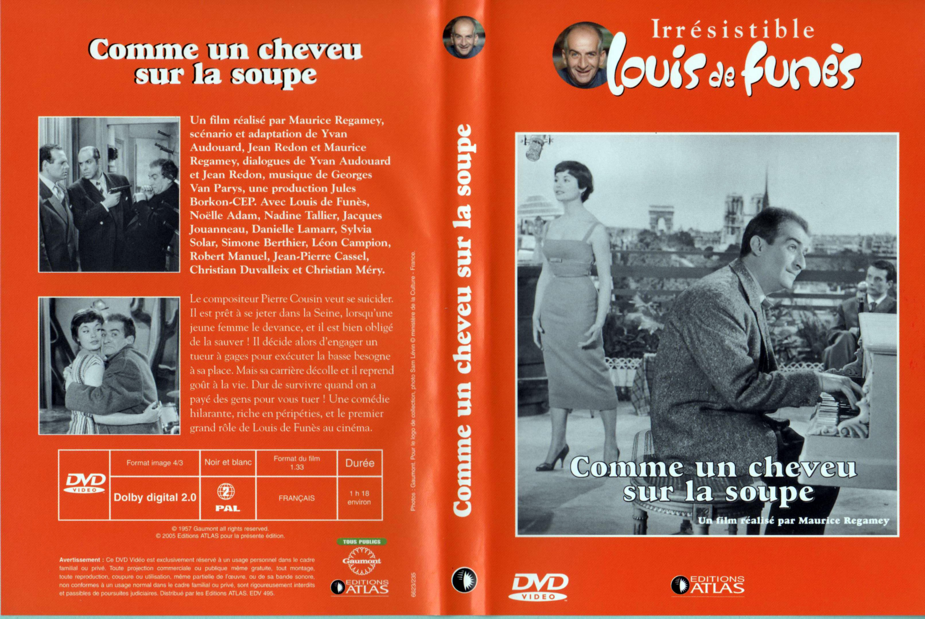 Jaquette DVD Comme un cheveu sur la soupe v2