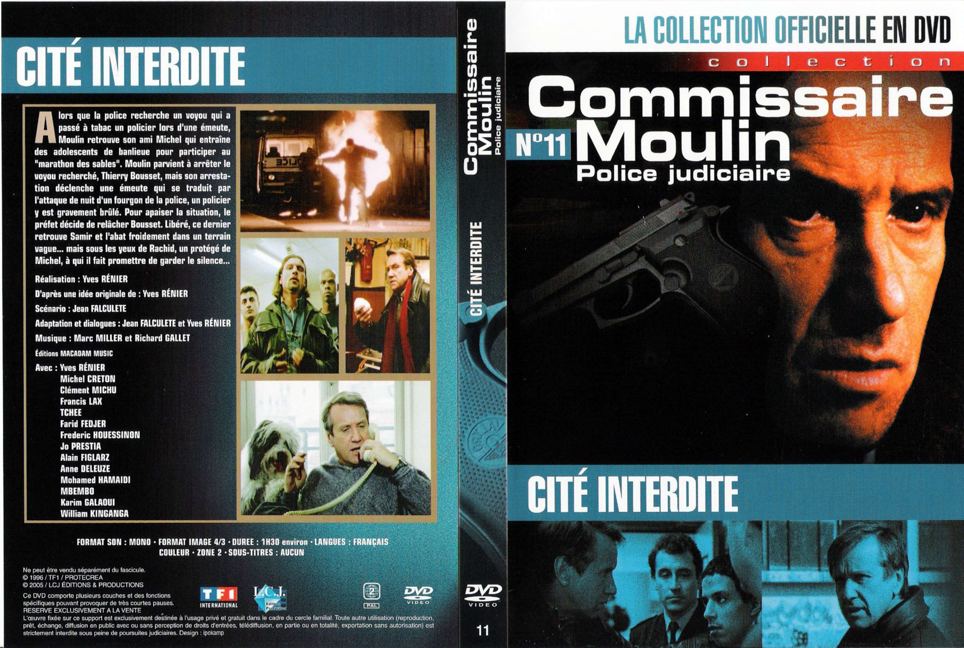Jaquette DVD Commissaire Moulin - Cit interdite