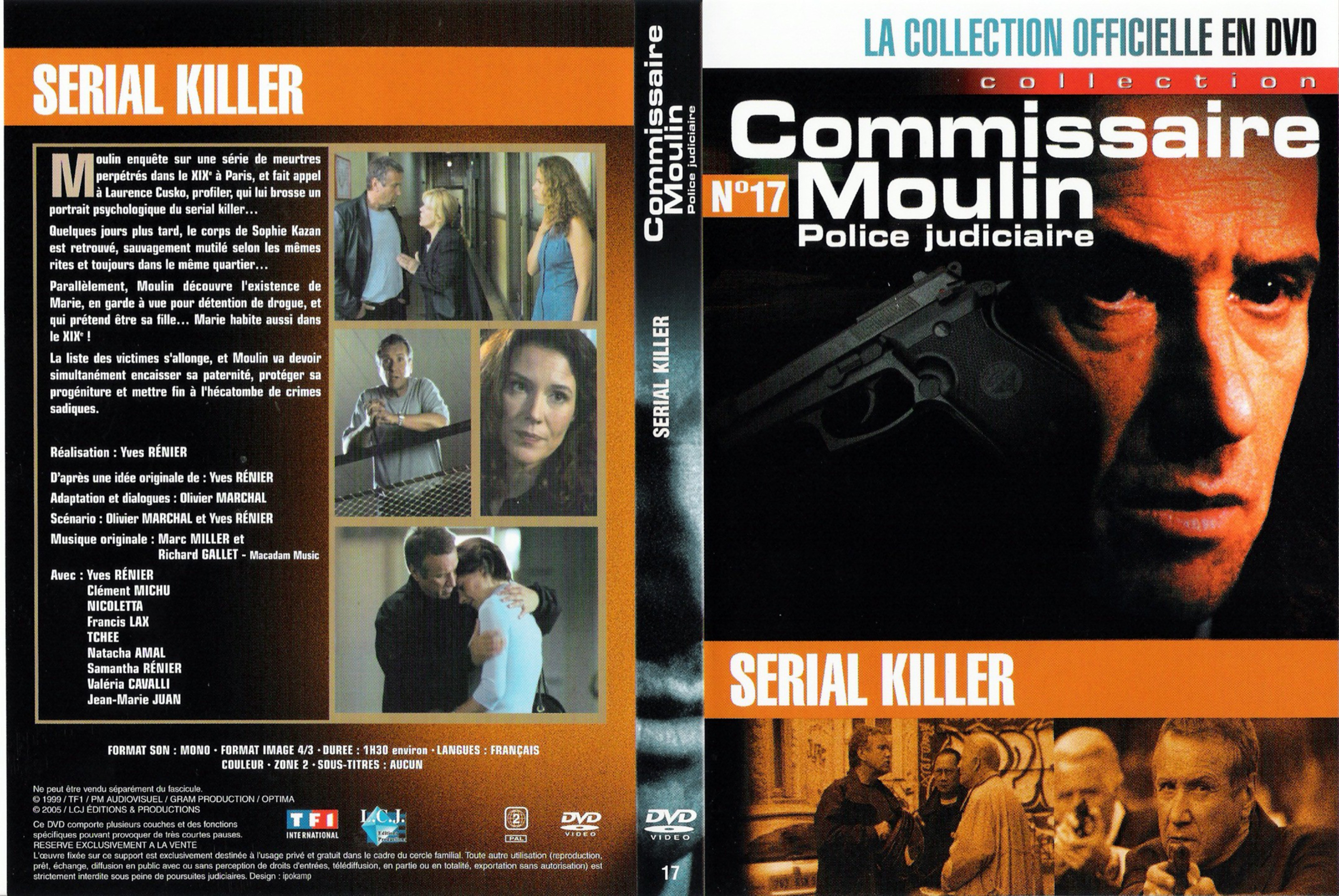 Jaquette DVD Commissaire Moulin - Serial Killer
