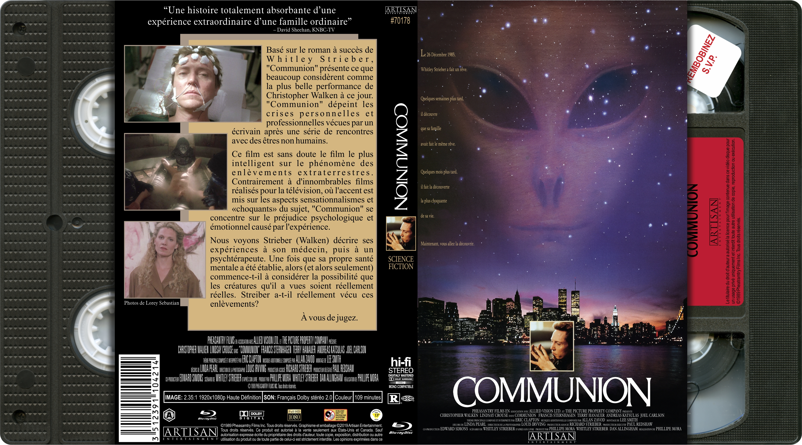 Jaquette DVD Communion custom (BLU-RAY) v2