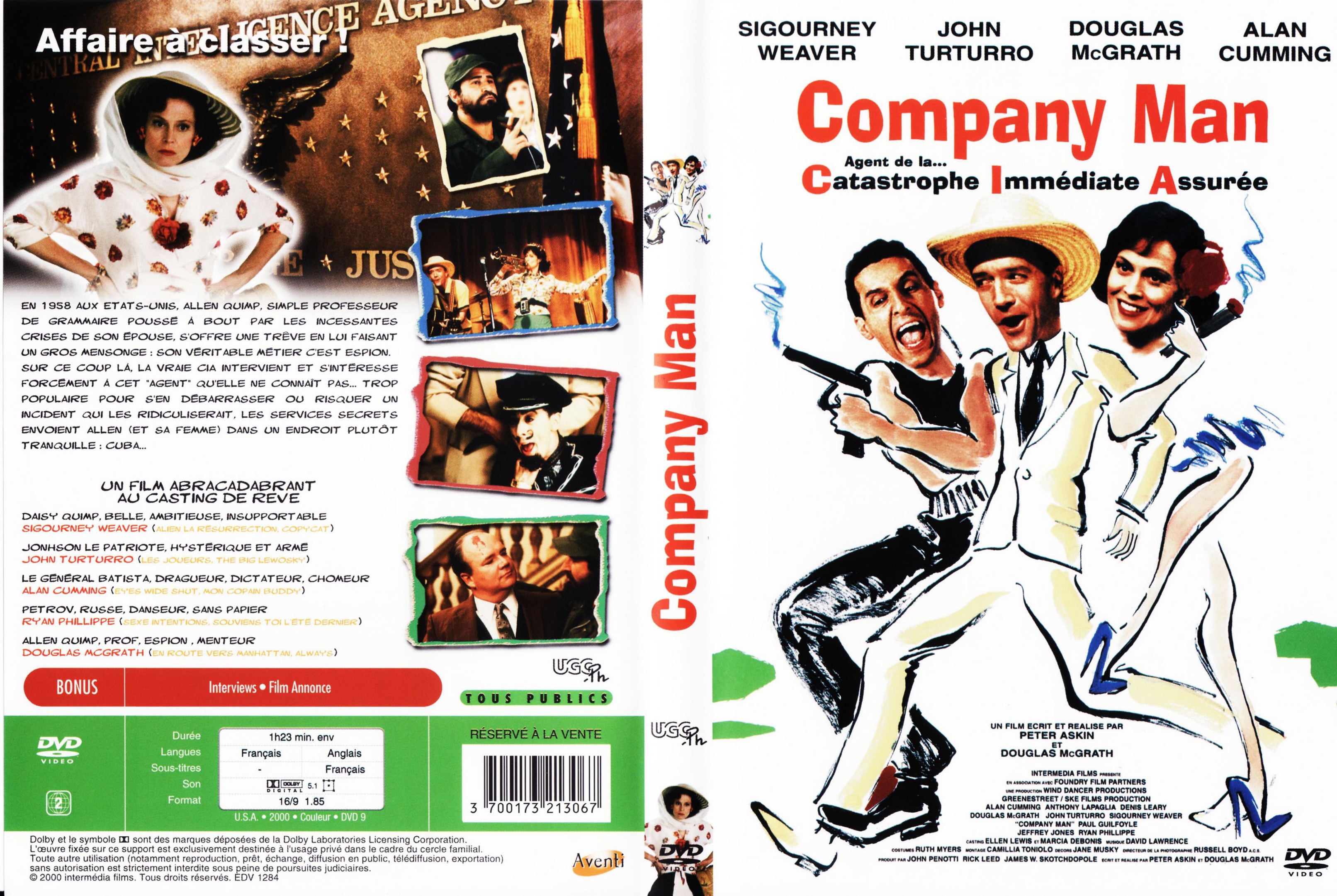 Jaquette DVD Company man v2