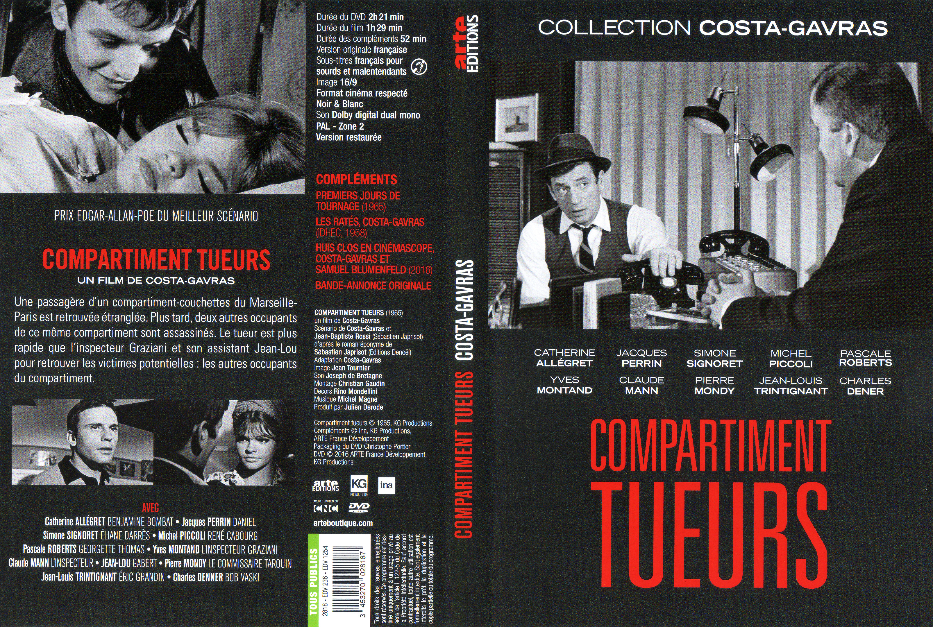 Jaquette DVD Compartiment tueurs