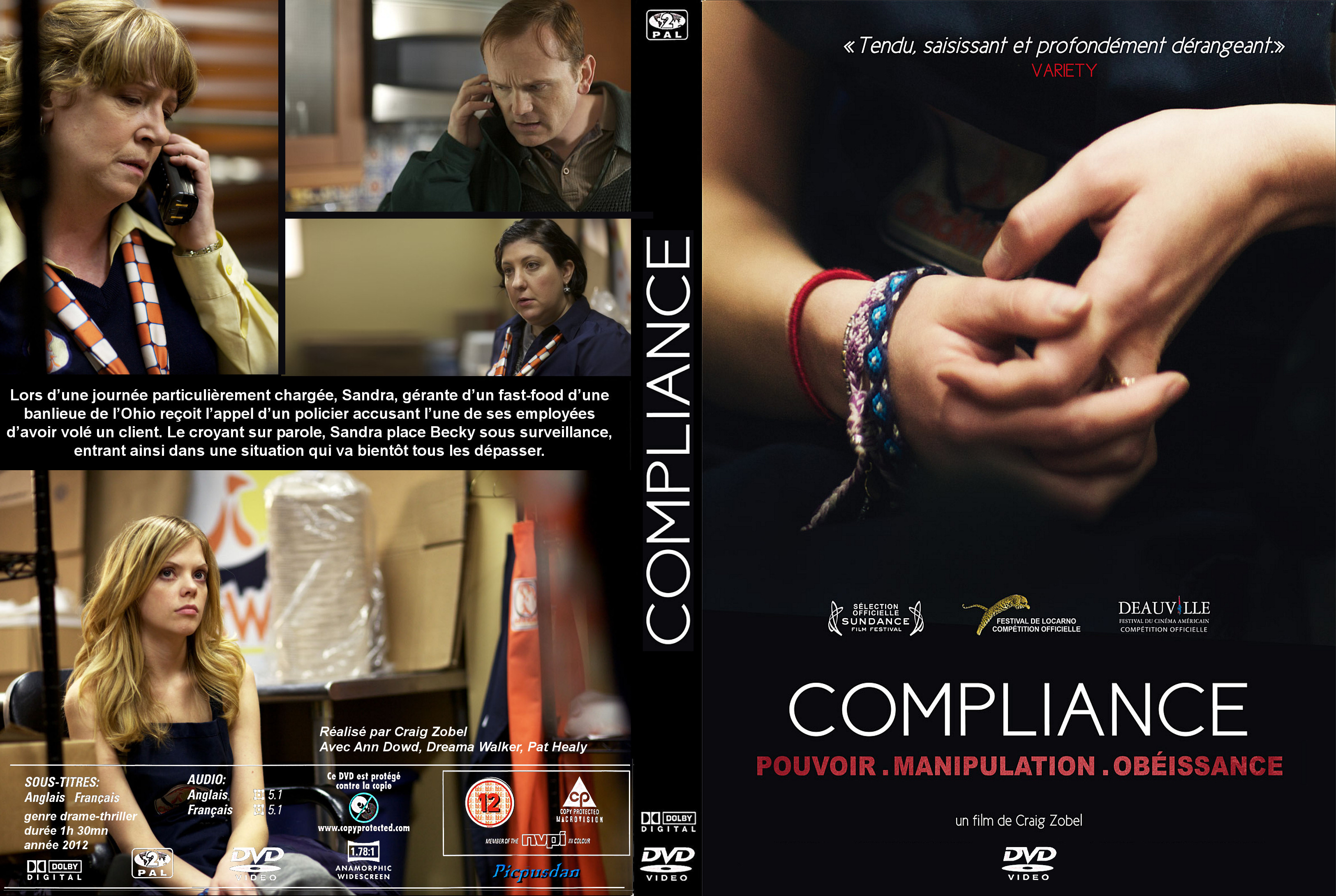 Jaquette DVD Compliance custom
