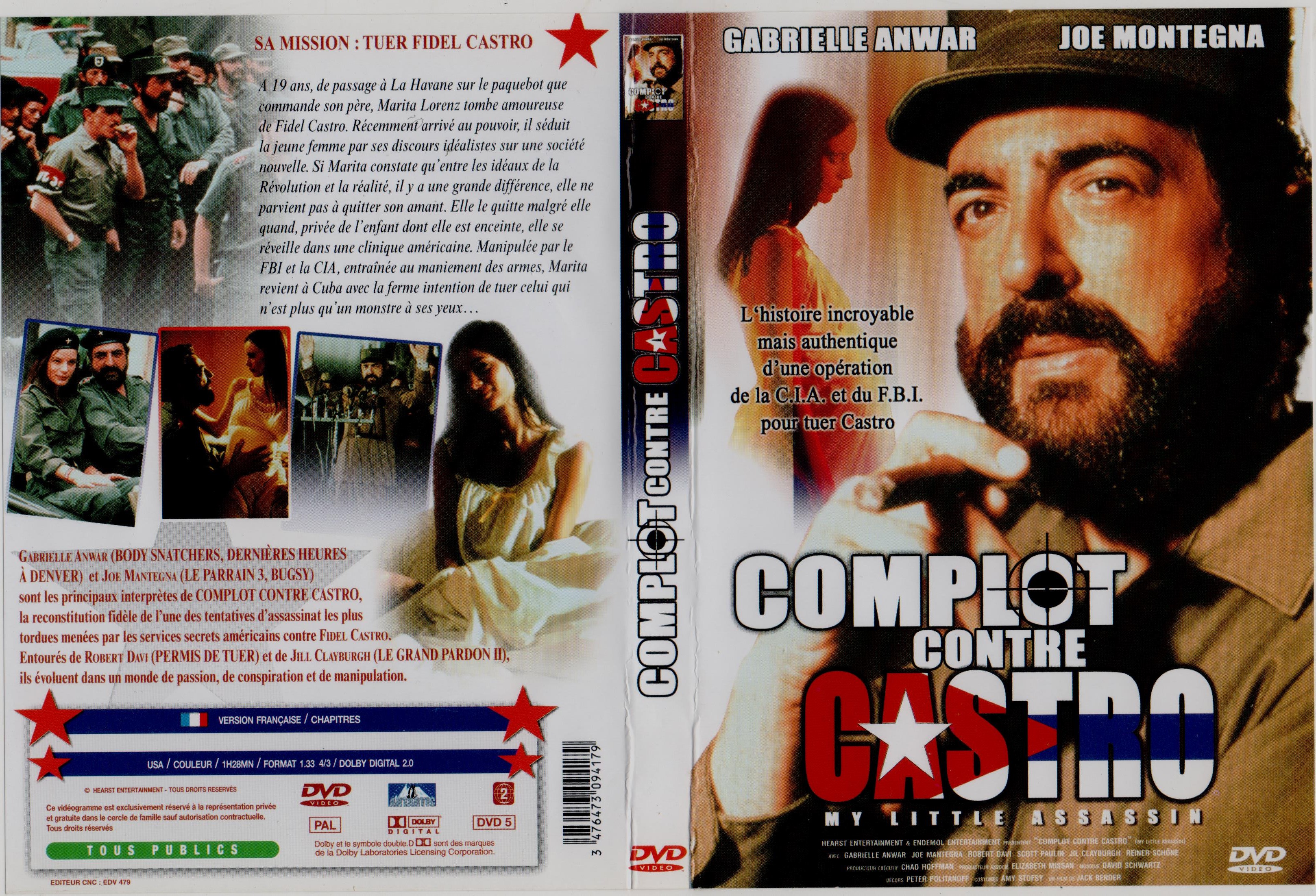 Jaquette DVD Complot contre castro 