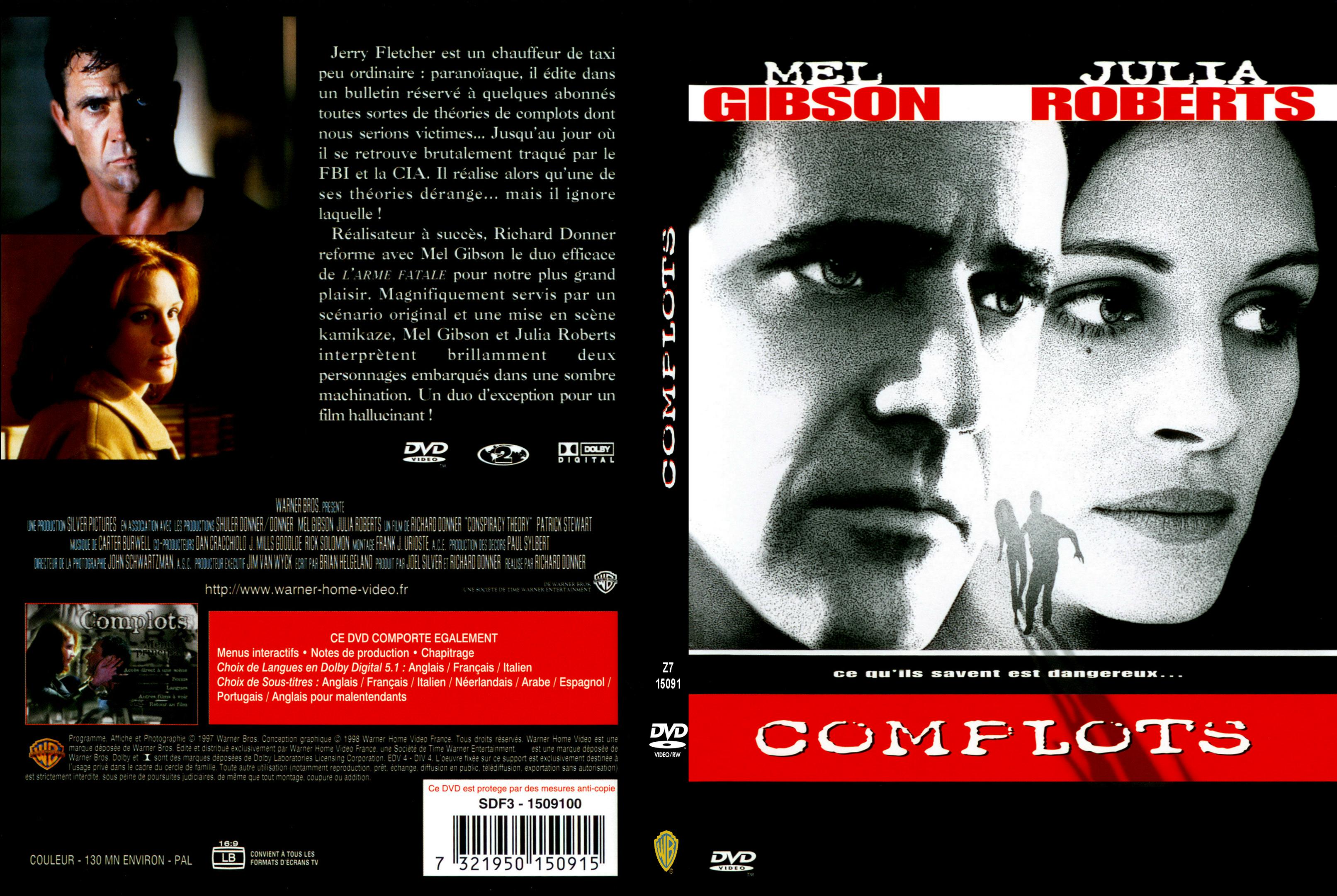 Jaquette DVD Complots - SLIM