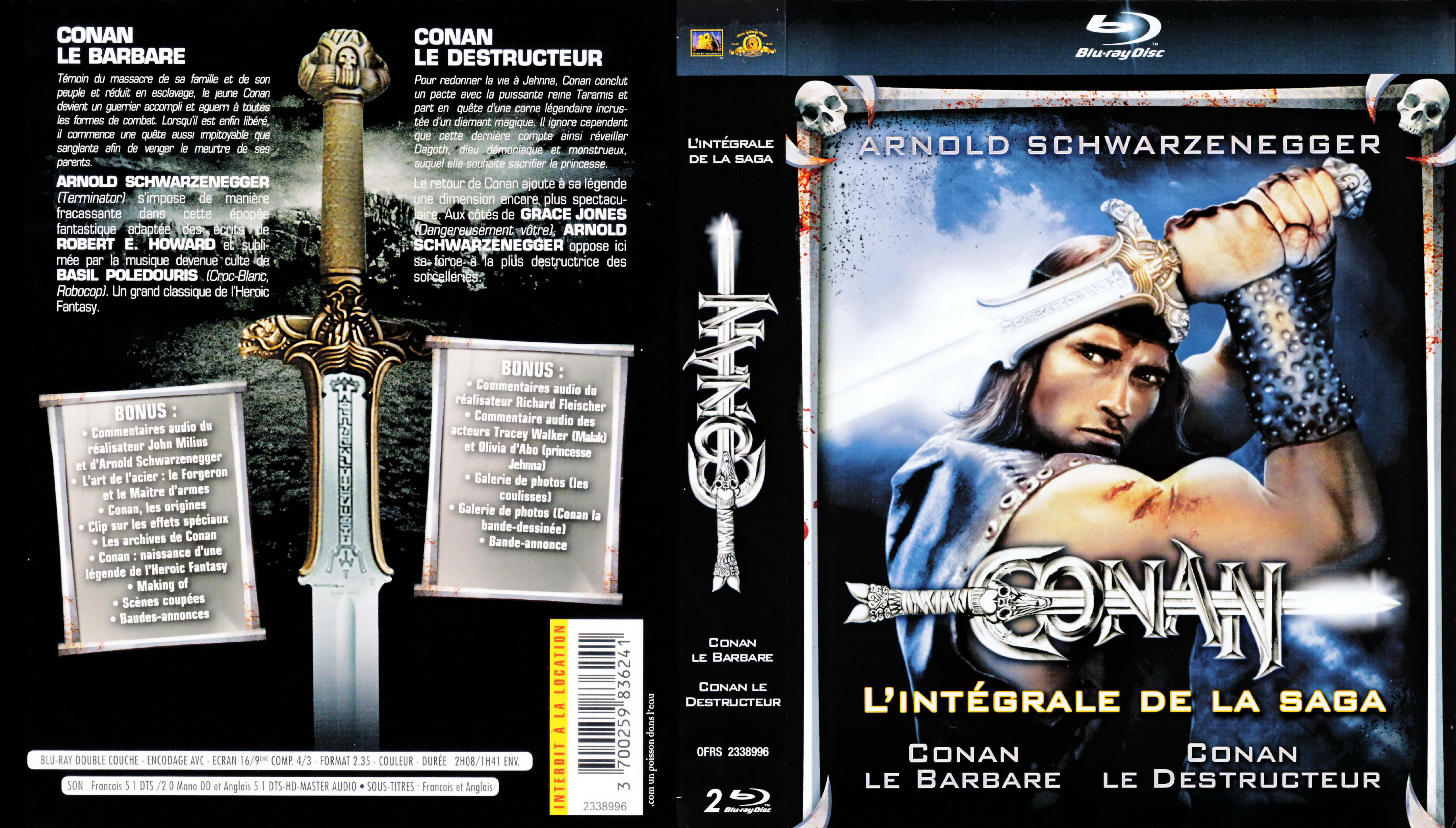 Jaquette DVD Conan Integrale (BLU-RAY)