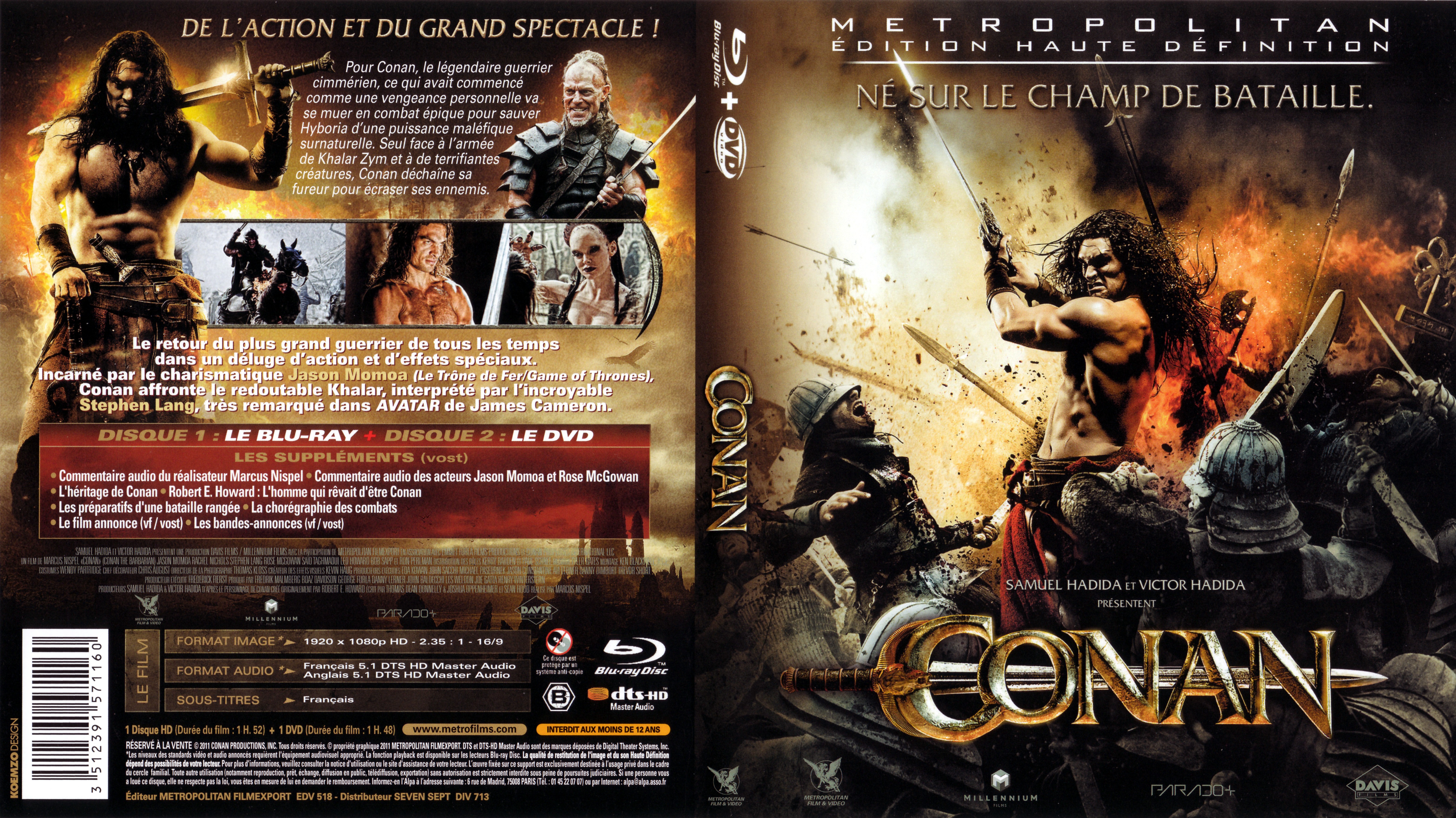 Jaquette DVD Conan (BLU-RAY)