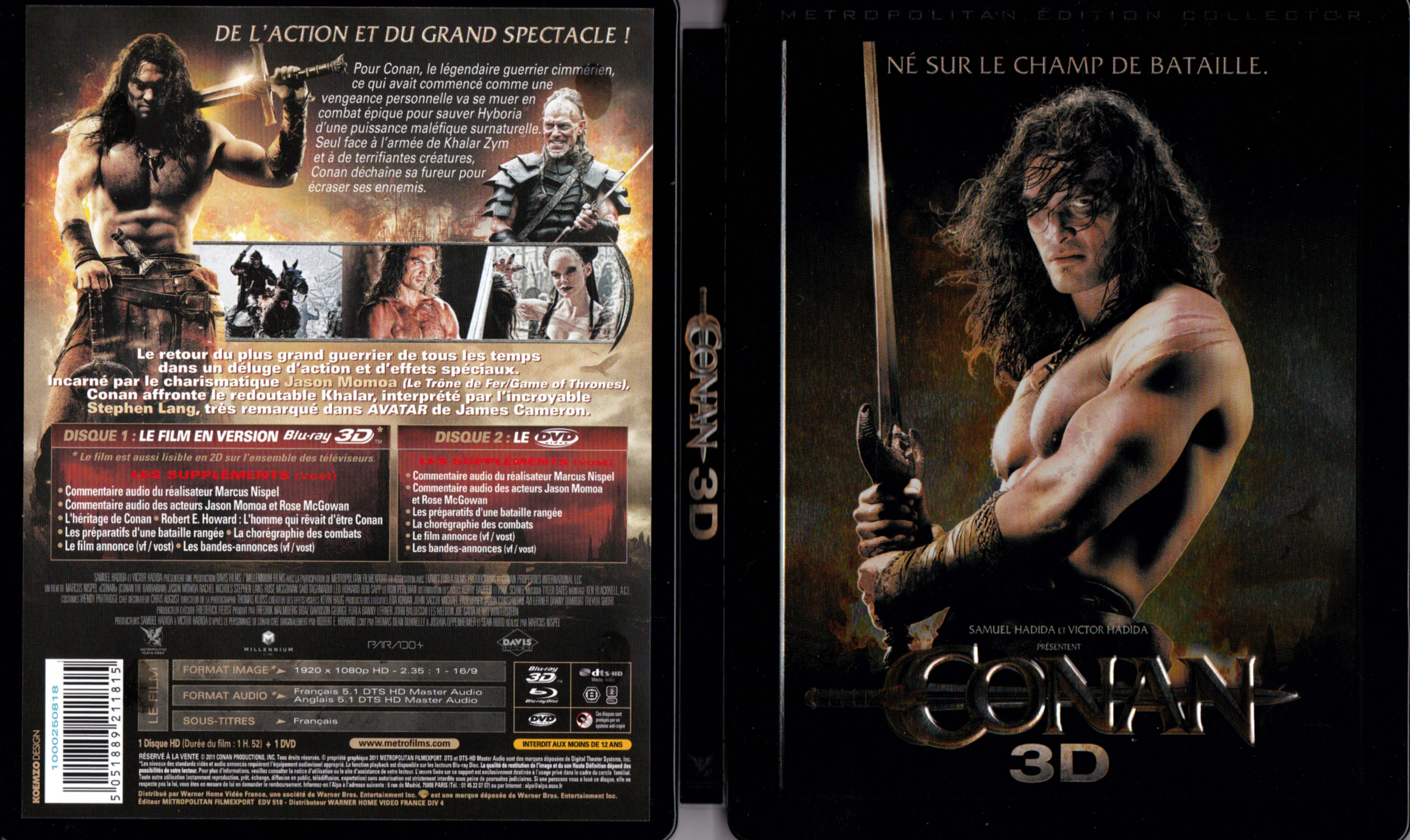 Jaquette DVD Conan (BLU-RAY) v2