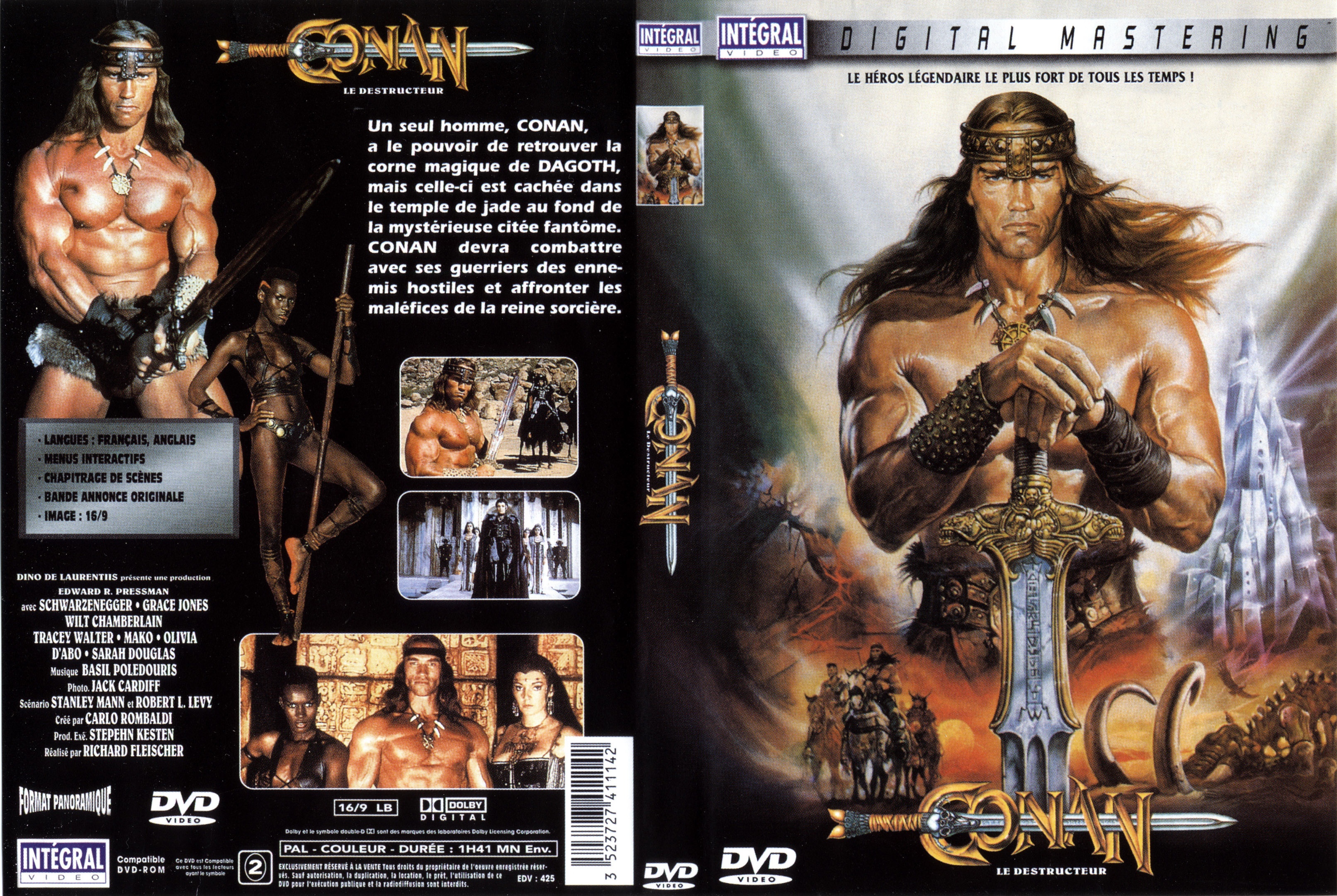 Jaquette DVD Conan le destructeur v2